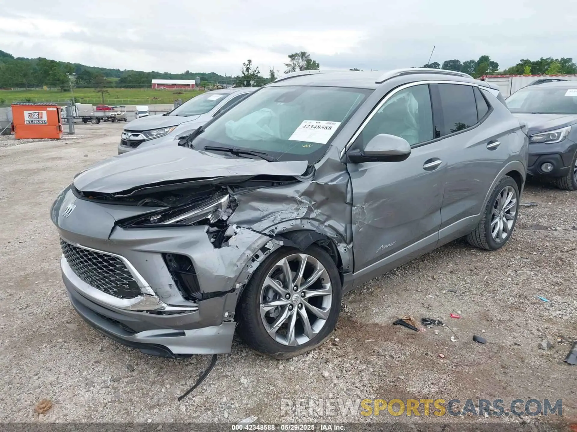 2 Photograph of a damaged car KL4AMFSL9RB063323 BUICK ENCORE GX 2024