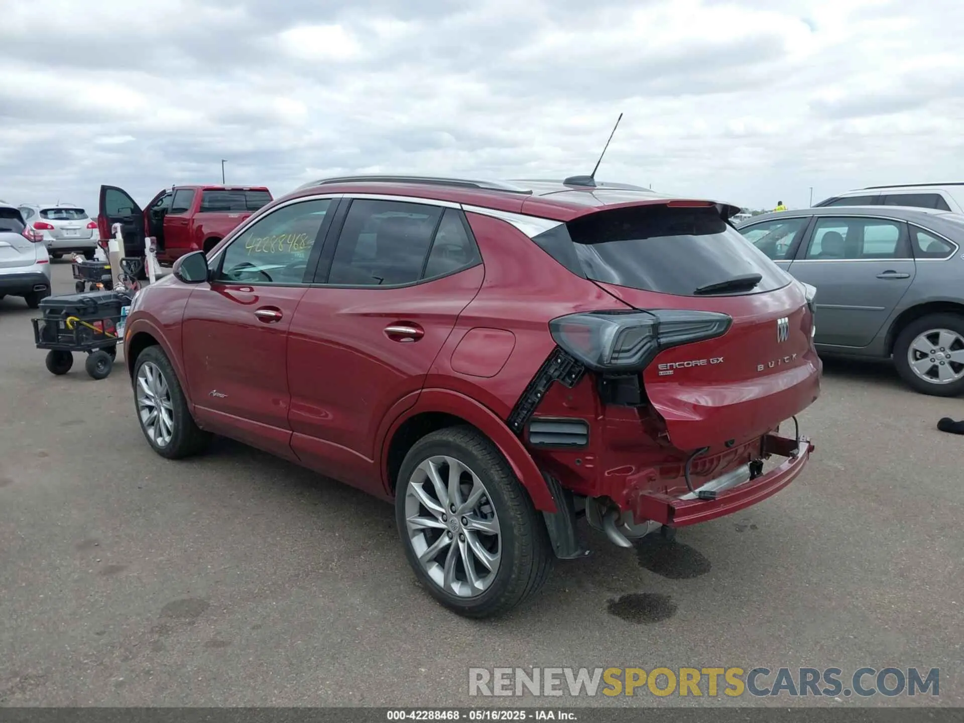 3 Photograph of a damaged car KL4AMGSLXRB150363 BUICK ENCORE GX 2024