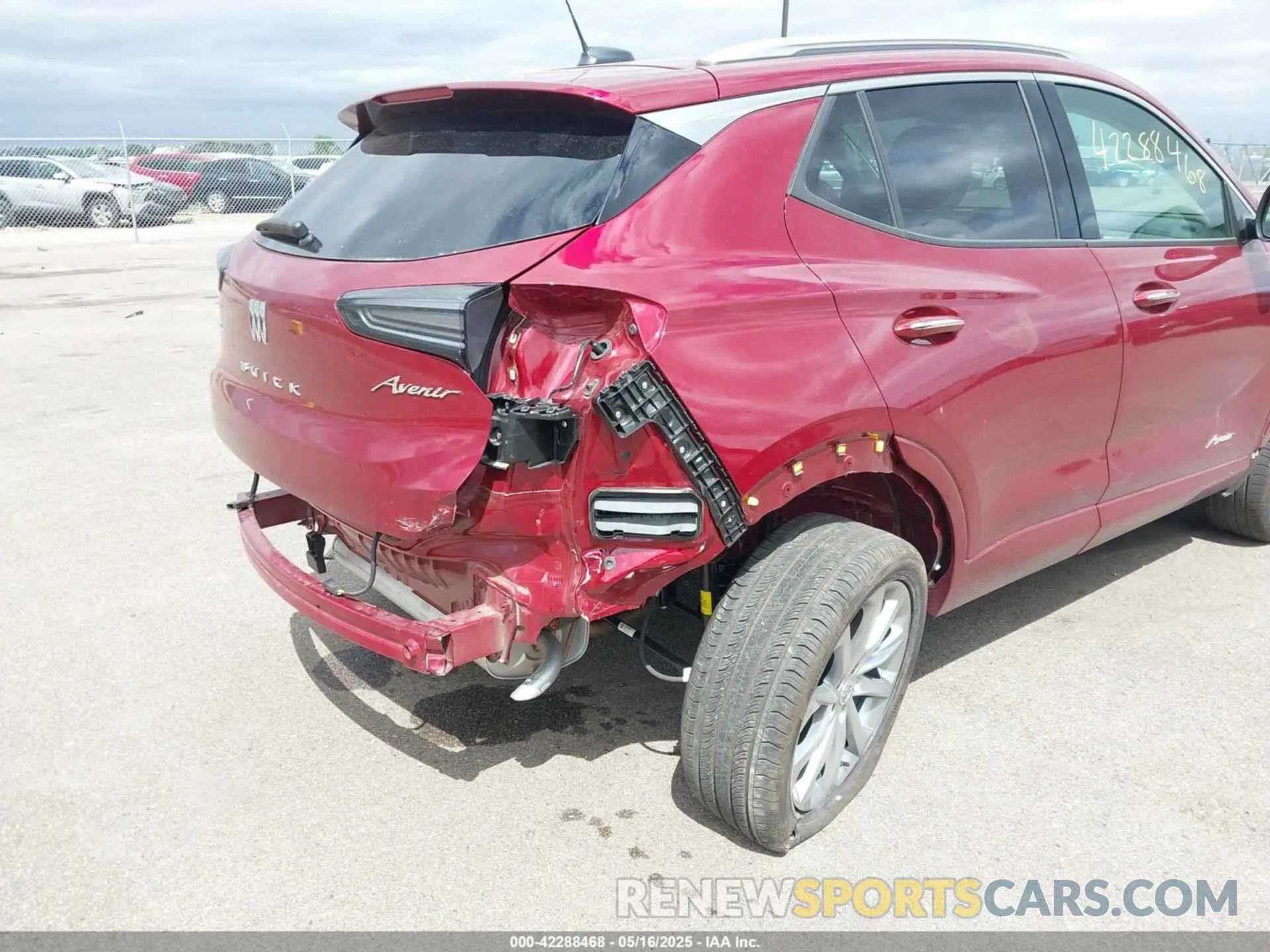 6 Photograph of a damaged car KL4AMGSLXRB150363 BUICK ENCORE GX 2024
