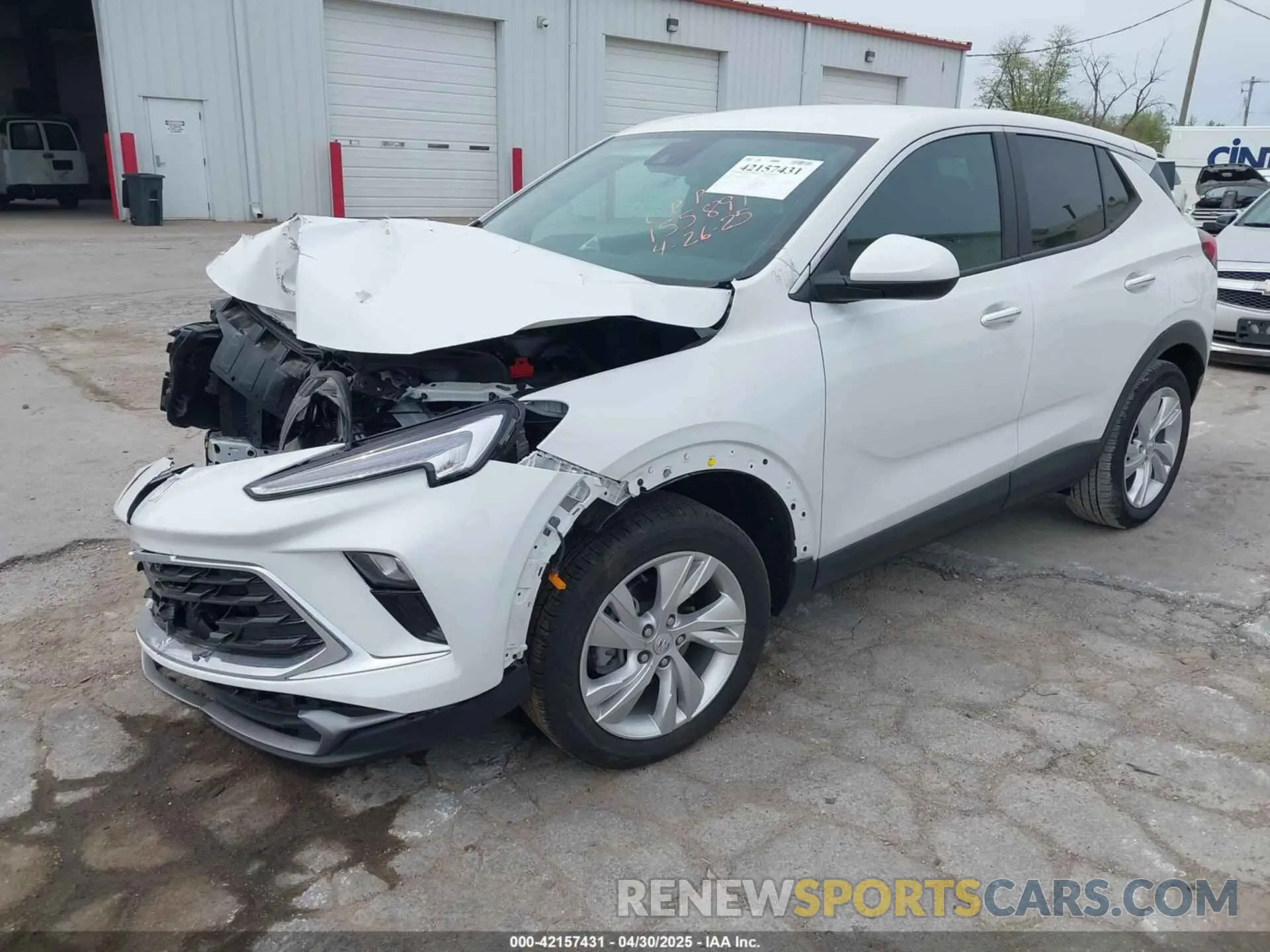 2 Photograph of a damaged car KL4AMBSLXSB036145 BUICK ENCORE GX 2025