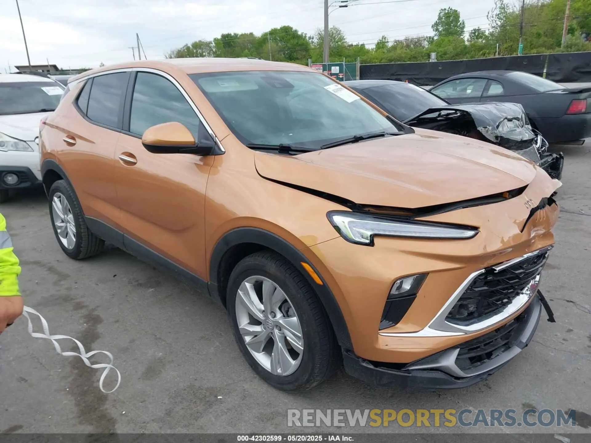 1 Photograph of a damaged car KL4AMBSP1SB016952 BUICK ENCORE GX 2025