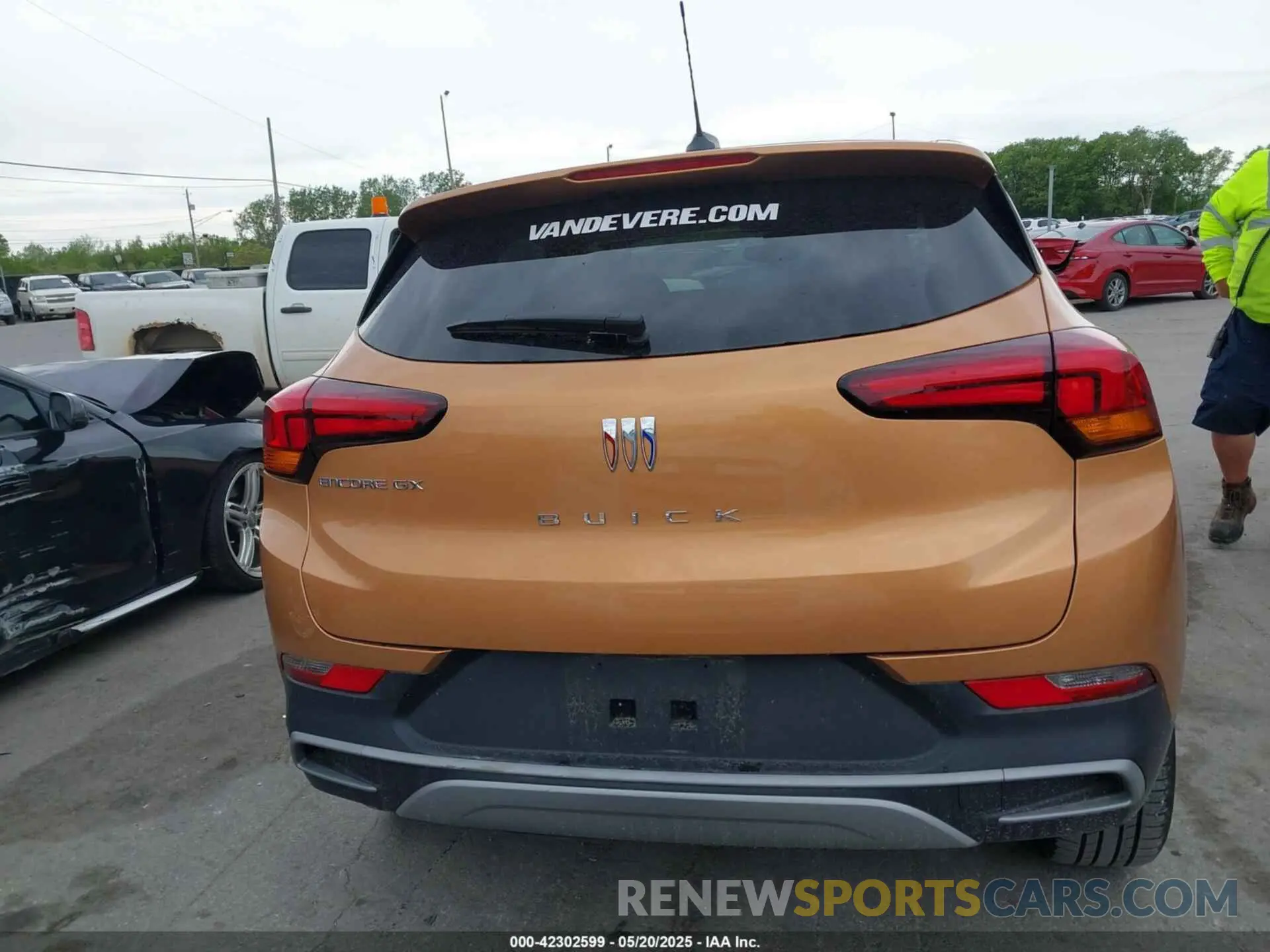 16 Photograph of a damaged car KL4AMBSP1SB016952 BUICK ENCORE GX 2025