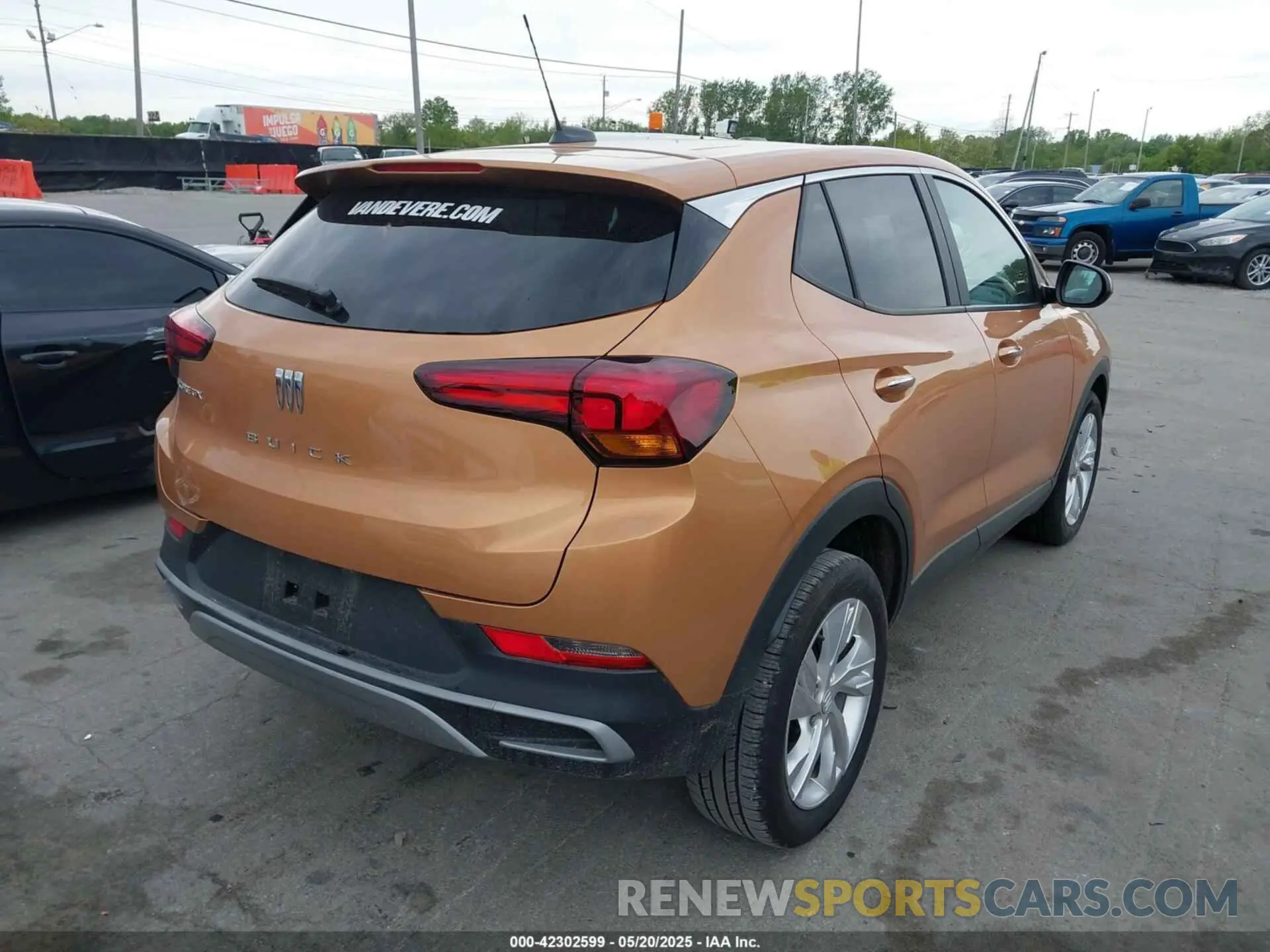 4 Photograph of a damaged car KL4AMBSP1SB016952 BUICK ENCORE GX 2025
