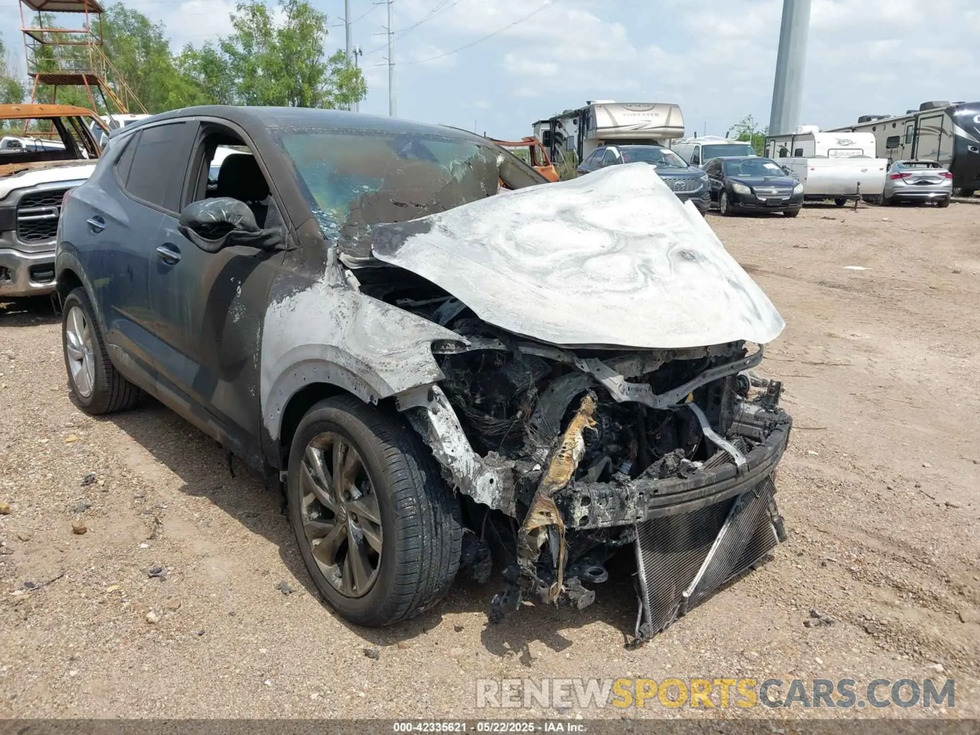 1 Photograph of a damaged car KL4AMBSP7SB053231 BUICK ENCORE GX 2025