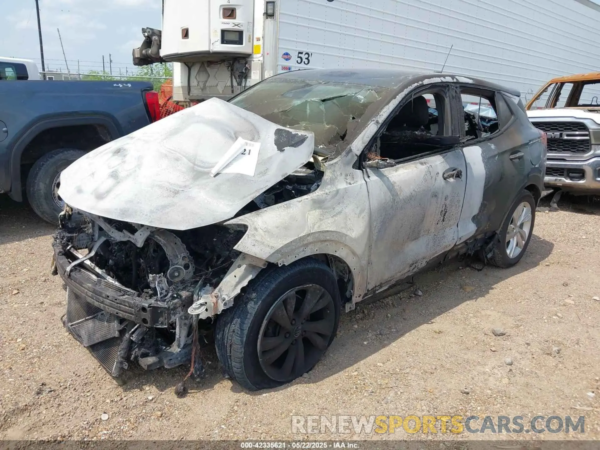 2 Photograph of a damaged car KL4AMBSP7SB053231 BUICK ENCORE GX 2025