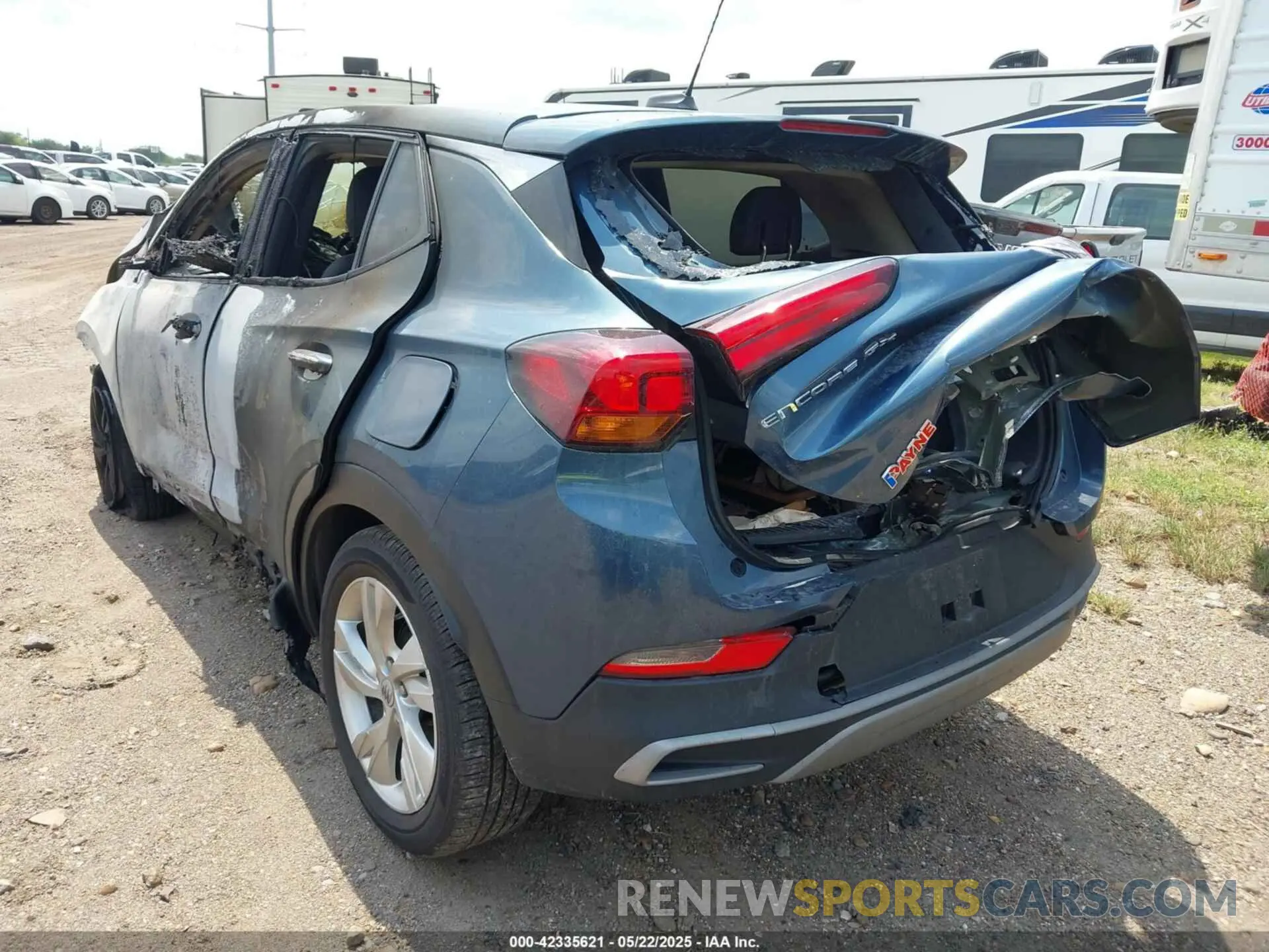 3 Photograph of a damaged car KL4AMBSP7SB053231 BUICK ENCORE GX 2025