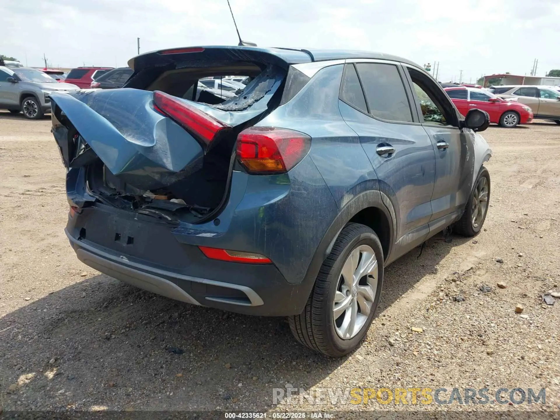 4 Photograph of a damaged car KL4AMBSP7SB053231 BUICK ENCORE GX 2025