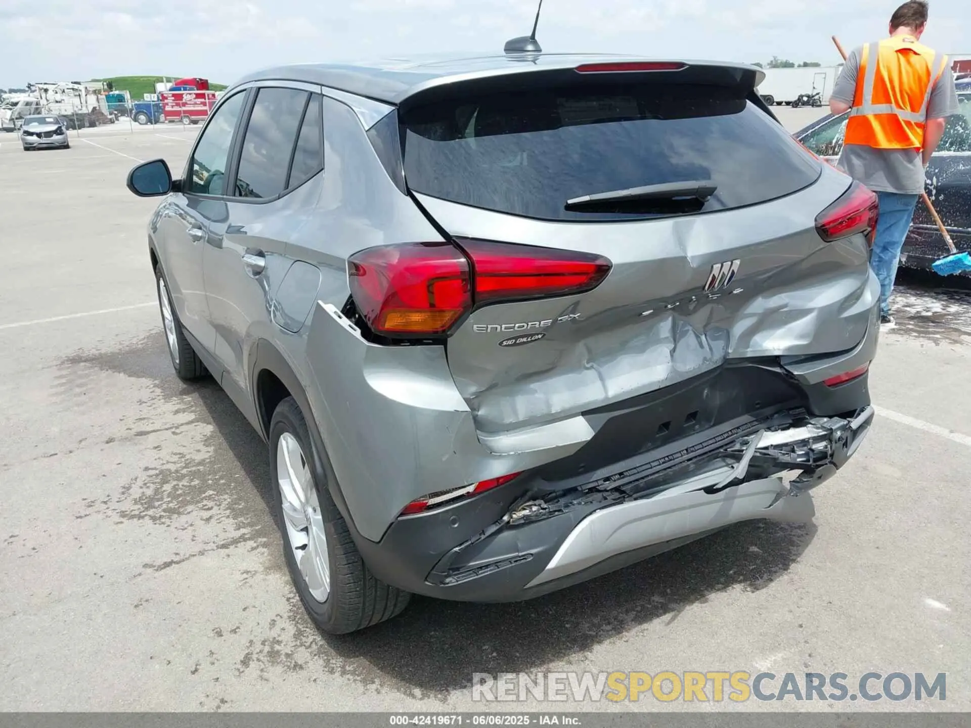 6 Photograph of a damaged car KL4AMBSP7SB077500 BUICK ENCORE GX 2025