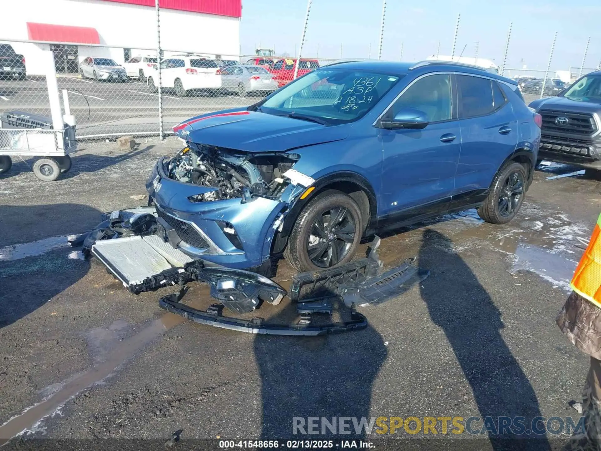 2 Photograph of a damaged car KL4AMDSL0SB002033 BUICK ENCORE GX 2025