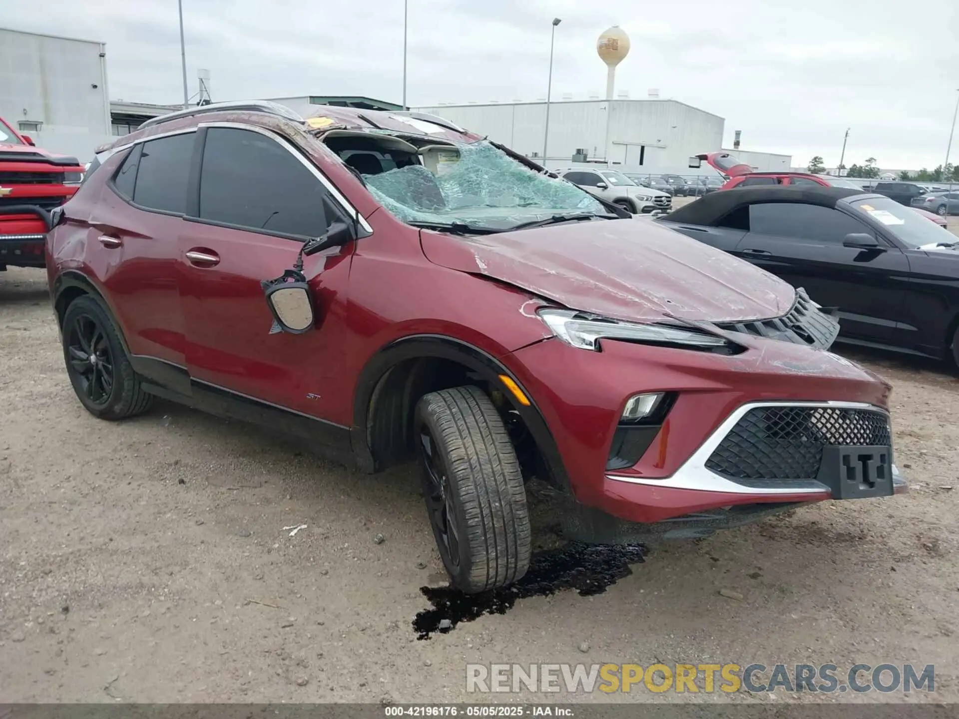 1 Photograph of a damaged car KL4AMDSL1SB014501 BUICK ENCORE GX 2025