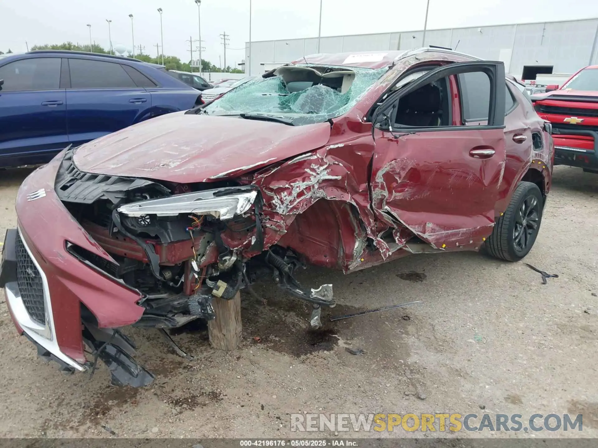 2 Photograph of a damaged car KL4AMDSL1SB014501 BUICK ENCORE GX 2025