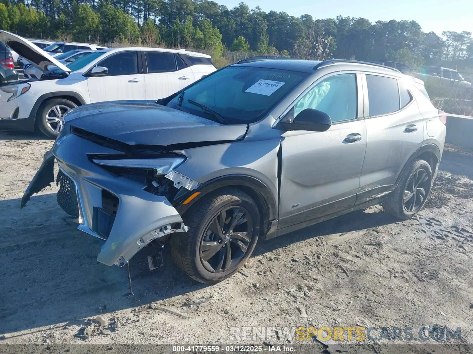 2 Photograph of a damaged car KL4AMDSL3SB001295 BUICK ENCORE GX 2025