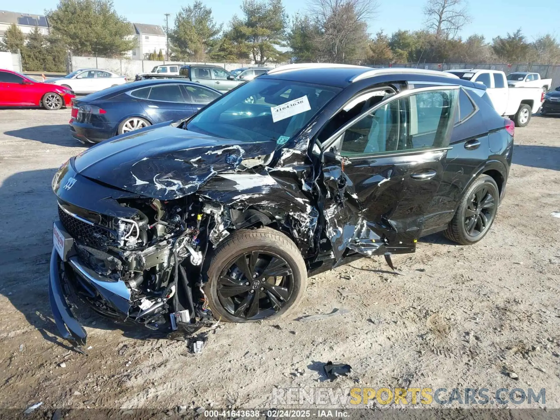 2 Photograph of a damaged car KL4AMDSL3SB037925 BUICK ENCORE GX 2025