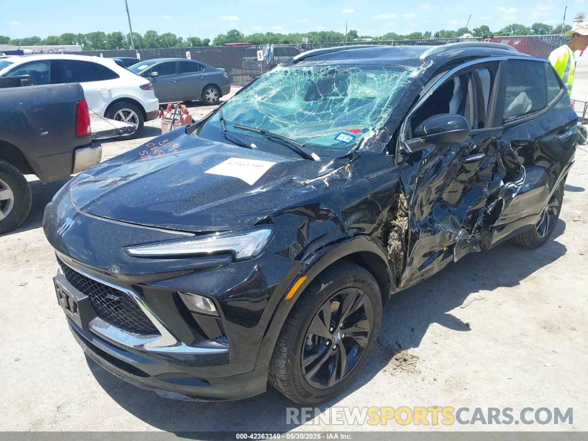 2 Photograph of a damaged car KL4AMDSLXSB084076 BUICK ENCORE GX 2025