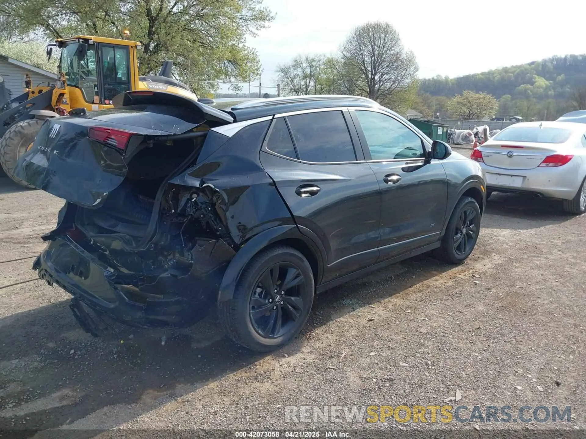 4 Photograph of a damaged car KL4AMESL4SB030679 BUICK ENCORE GX 2025