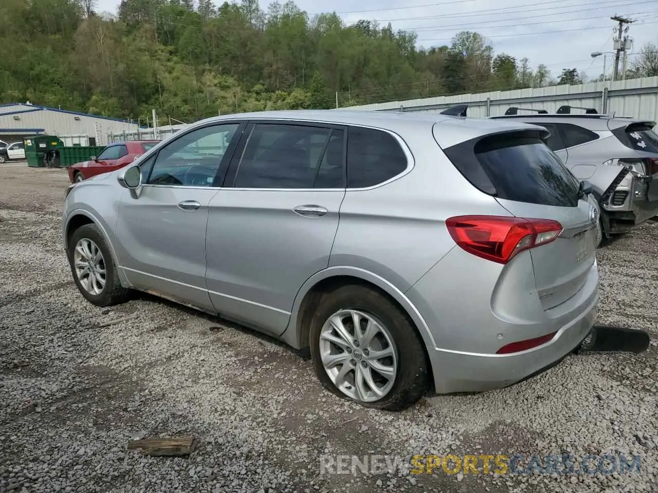 2 Photograph of a damaged car LRBFX1SA2KD019984 BUICK ENVISION 2019