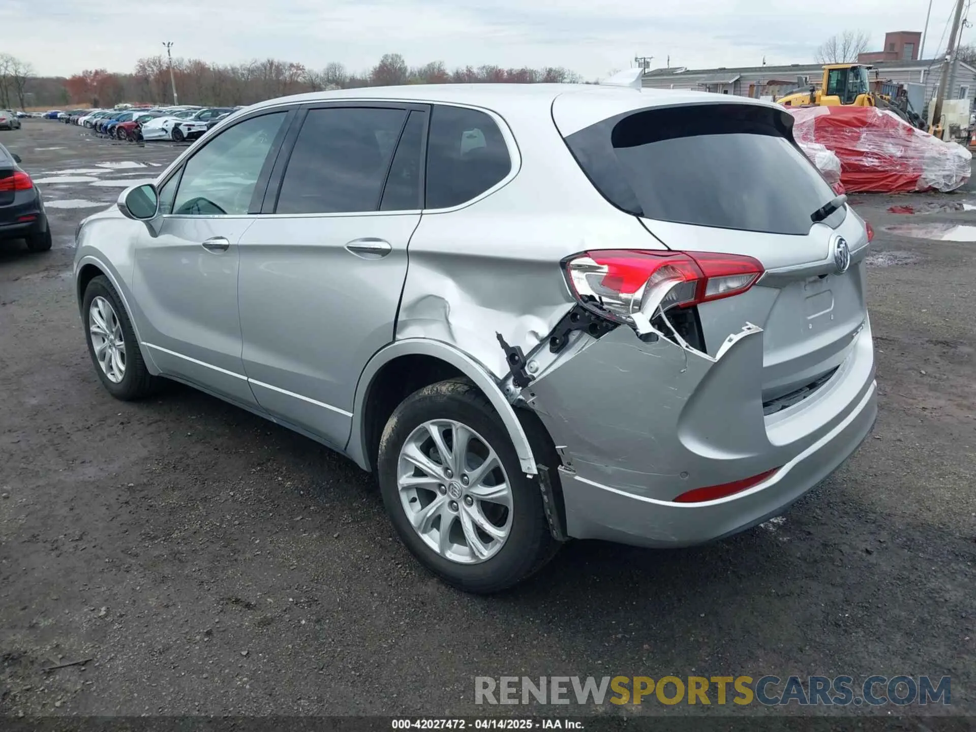 3 Photograph of a damaged car LRBFX1SA4KD002748 BUICK ENVISION 2019