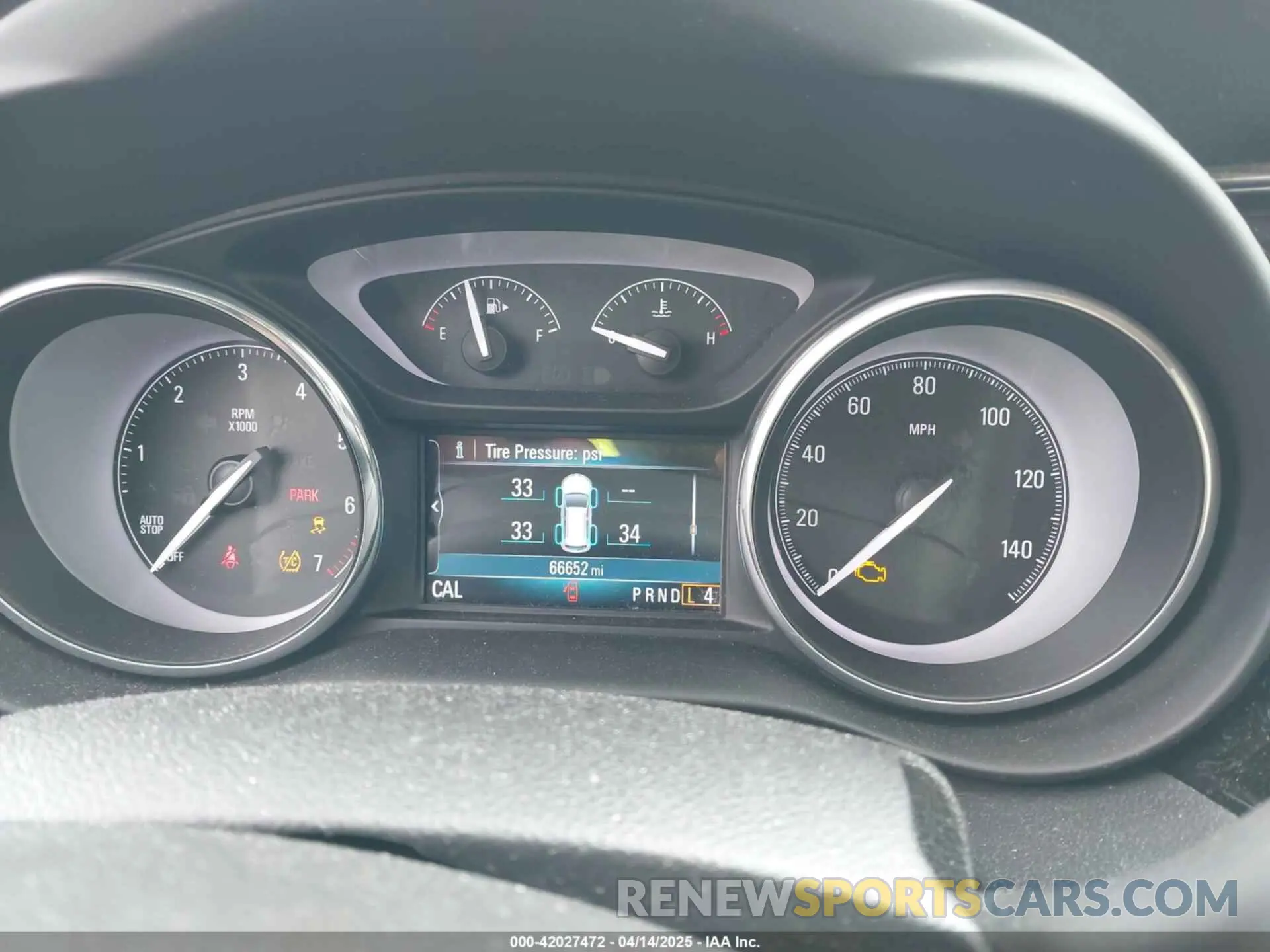 7 Photograph of a damaged car LRBFX1SA4KD002748 BUICK ENVISION 2019