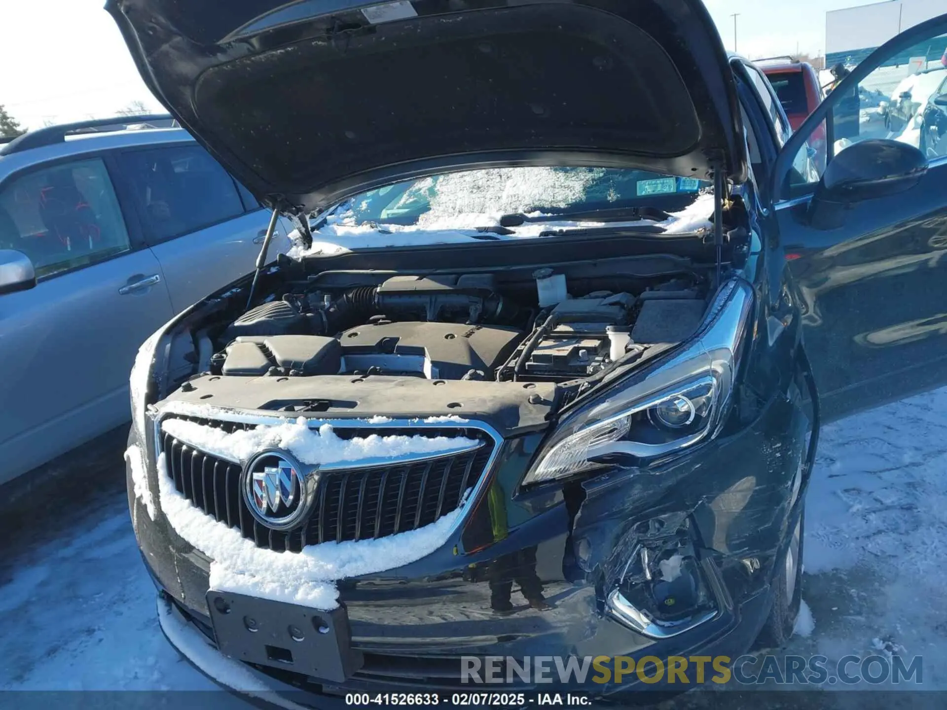 10 Photograph of a damaged car LRBFX1SA4KD125515 BUICK ENVISION 2019