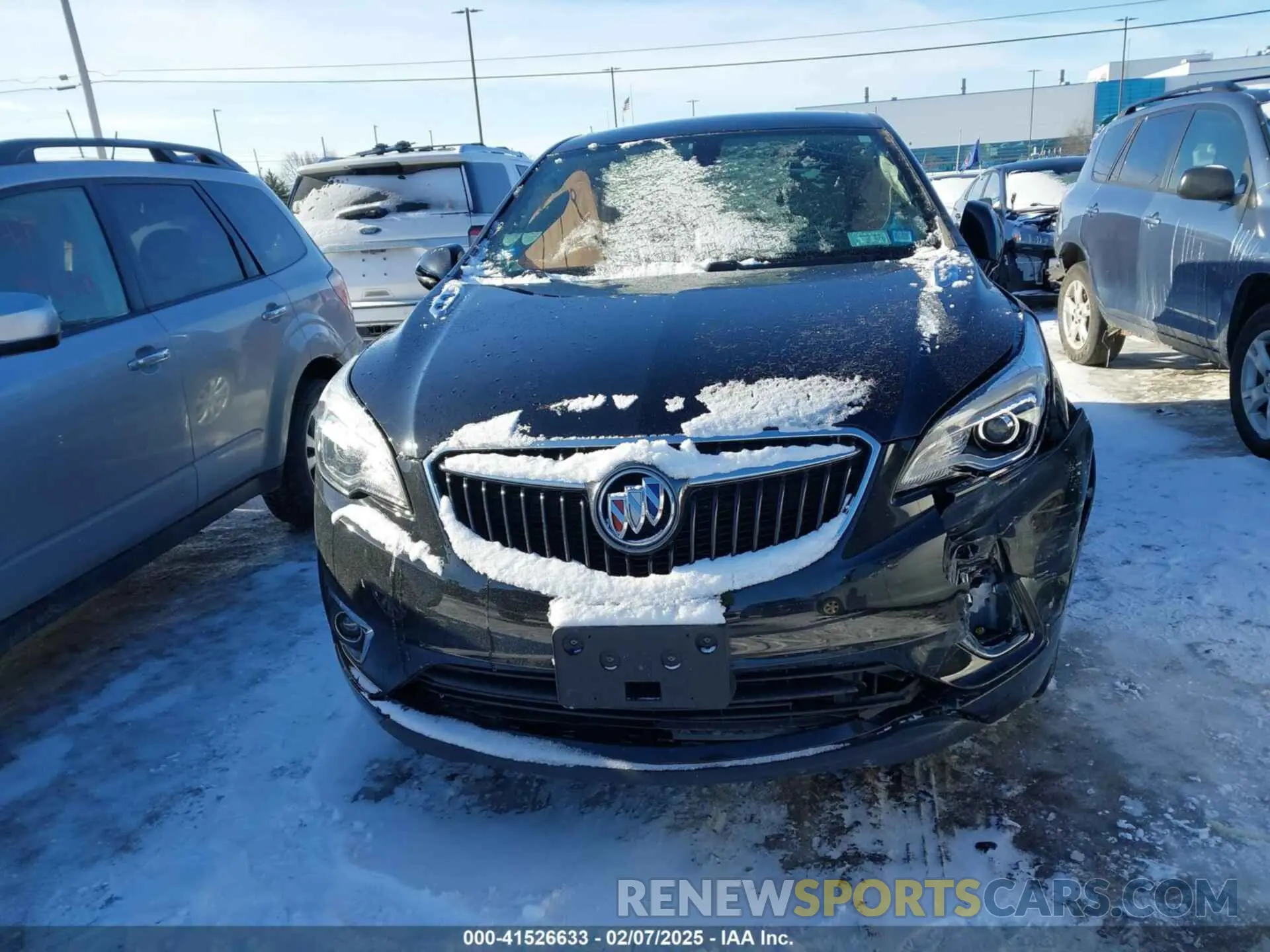 12 Photograph of a damaged car LRBFX1SA4KD125515 BUICK ENVISION 2019