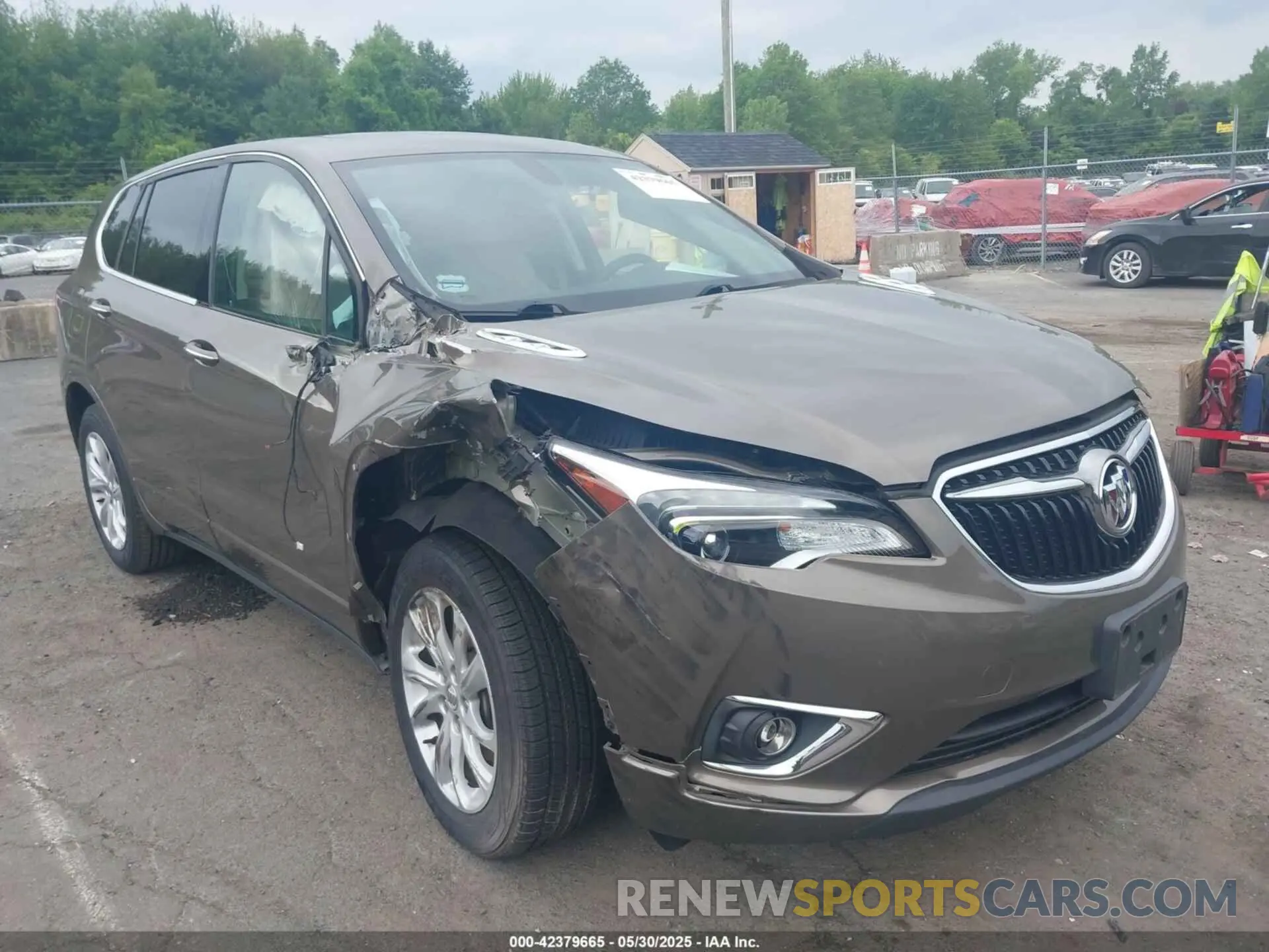 1 Photograph of a damaged car LRBFX1SAXKD087501 BUICK ENVISION 2019