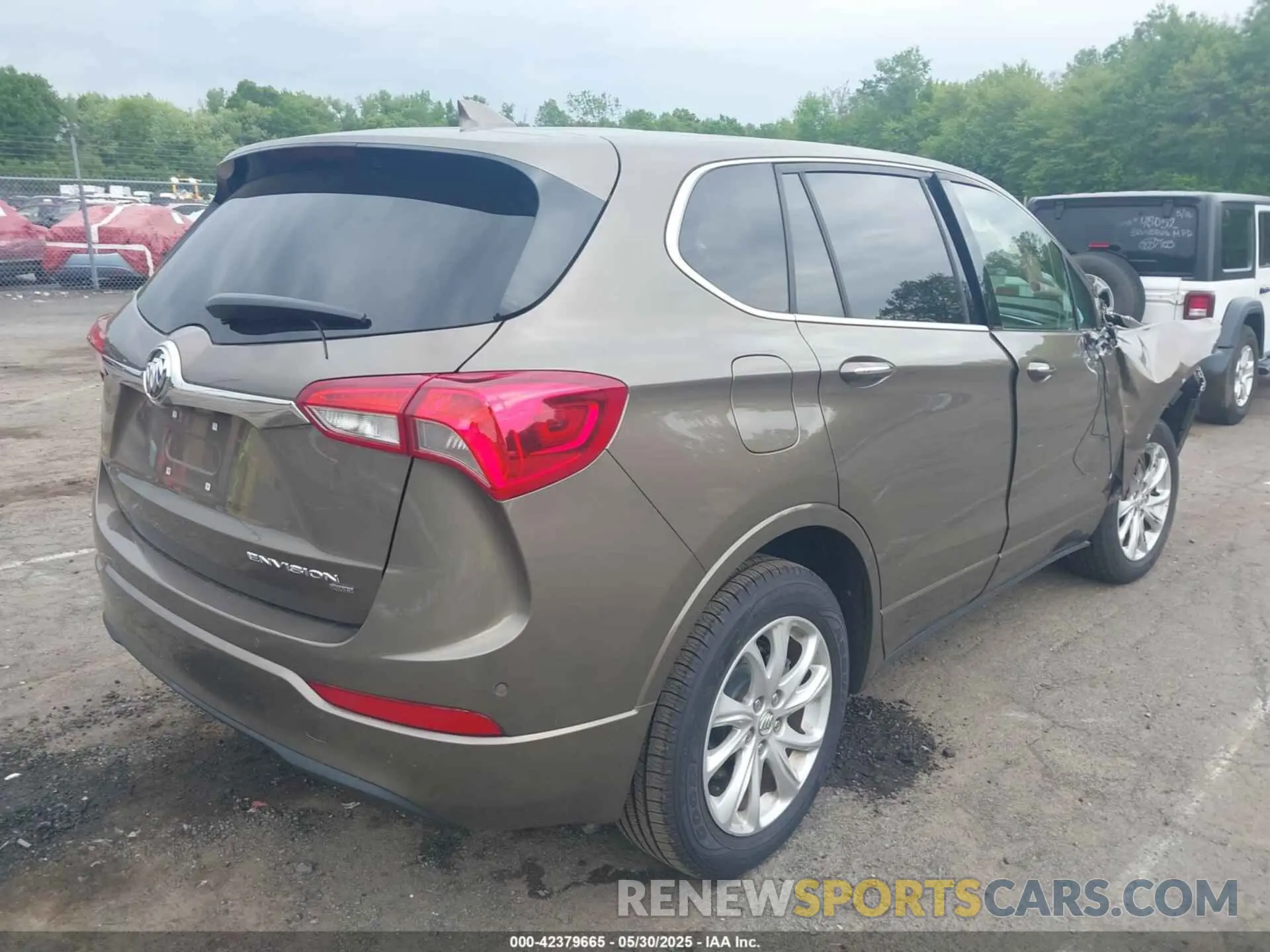 4 Photograph of a damaged car LRBFX1SAXKD087501 BUICK ENVISION 2019