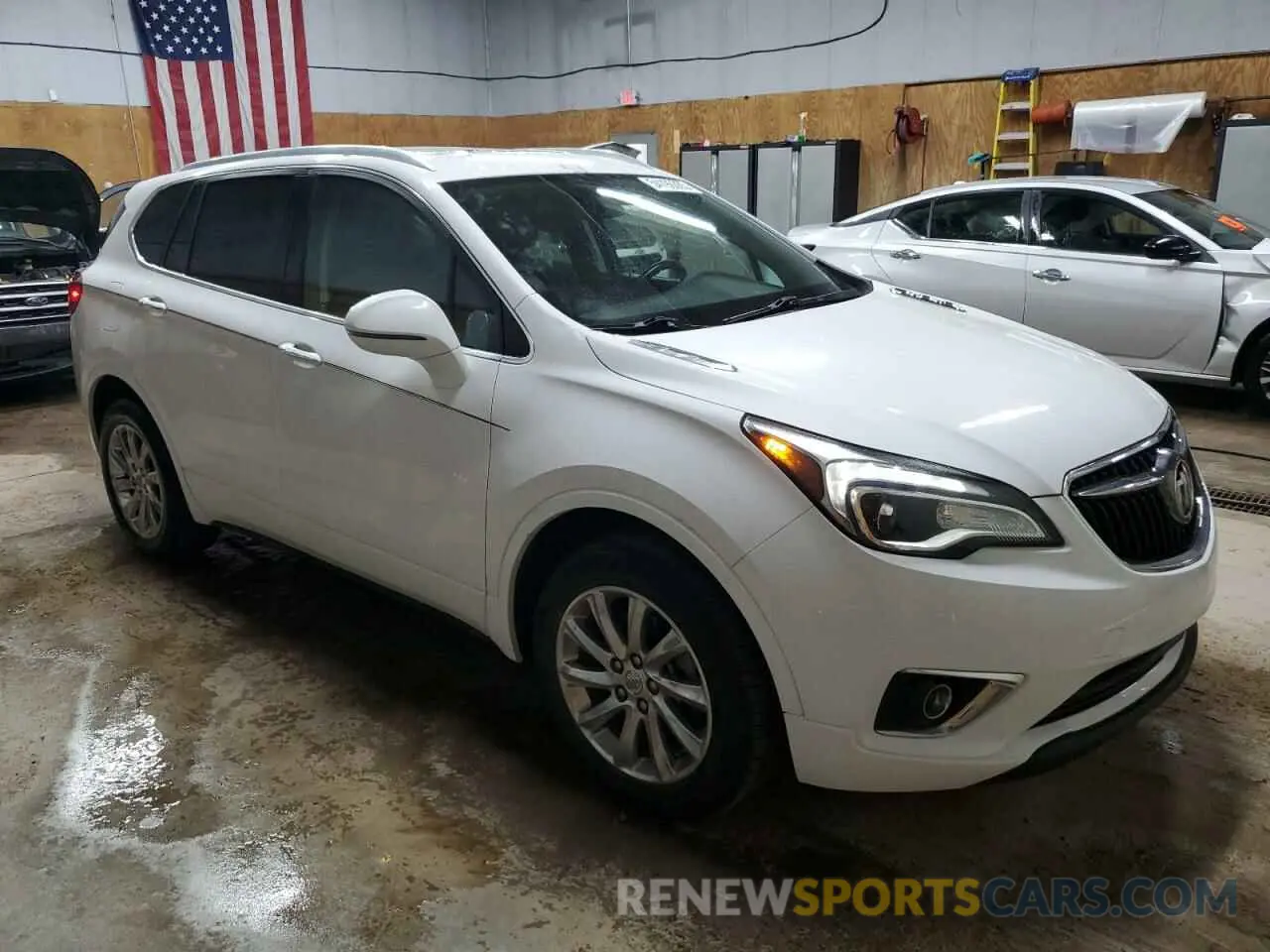 4 Photograph of a damaged car LRBFX2SA0KD020203 BUICK ENVISION 2019