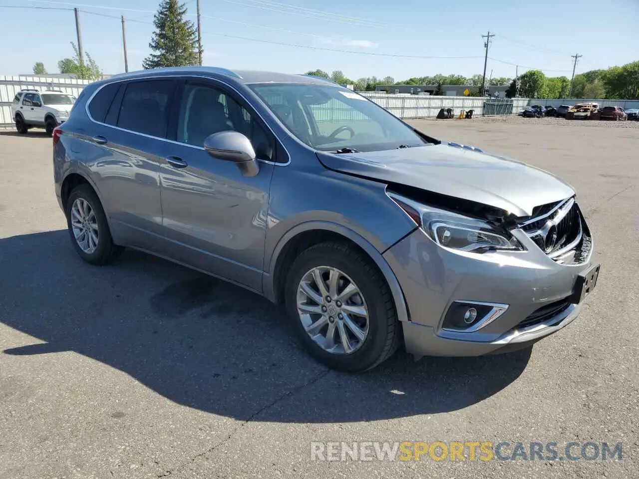 4 Photograph of a damaged car LRBFX2SA0KD022596 BUICK ENVISION 2019
