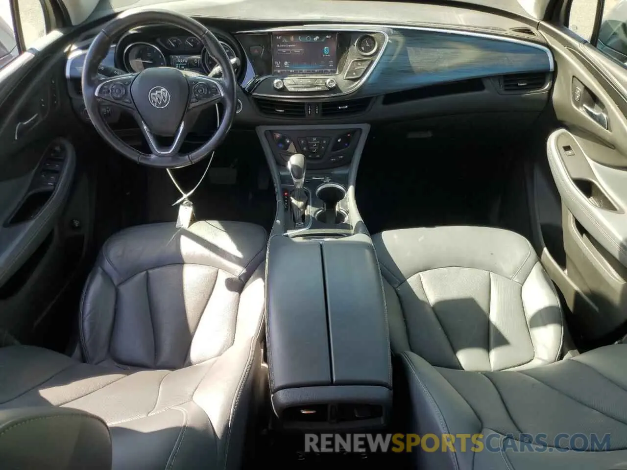 8 Photograph of a damaged car LRBFX2SA0KD022596 BUICK ENVISION 2019