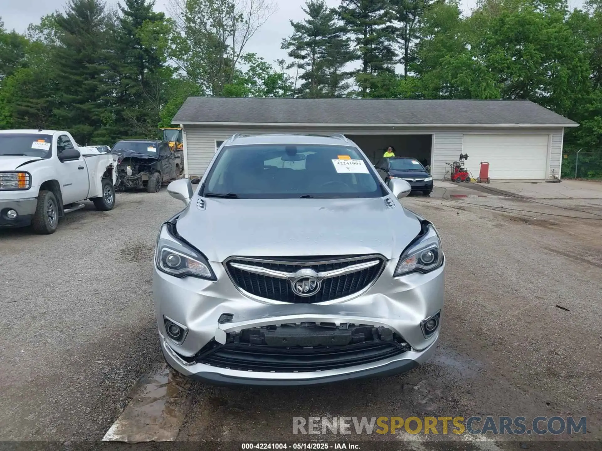 12 Photograph of a damaged car LRBFX2SA0KD075816 BUICK ENVISION 2019