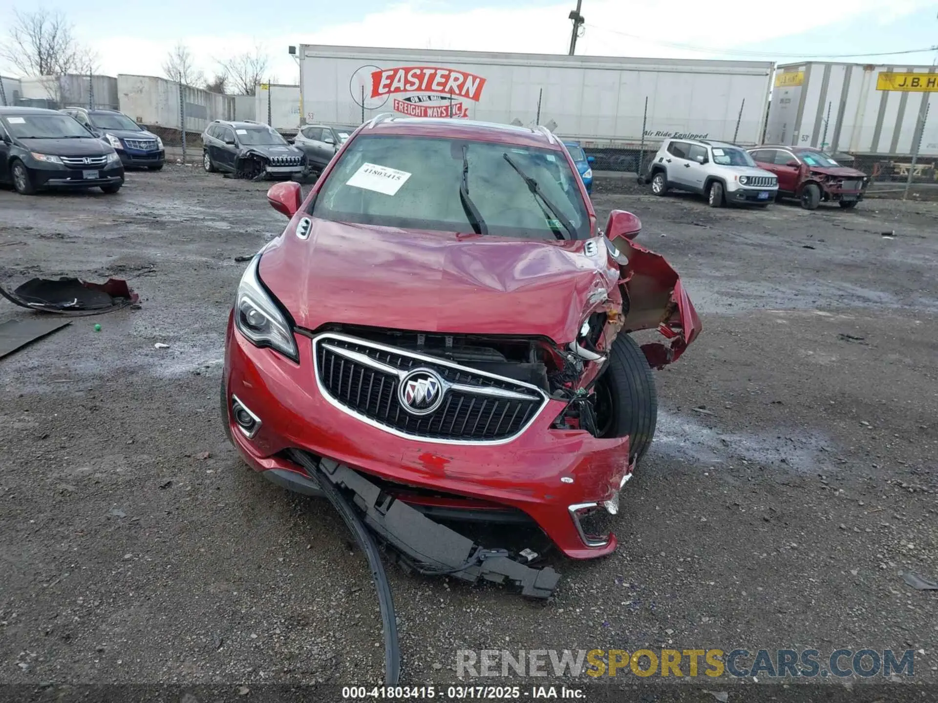 12 Photograph of a damaged car LRBFX2SA0KD125646 BUICK ENVISION 2019