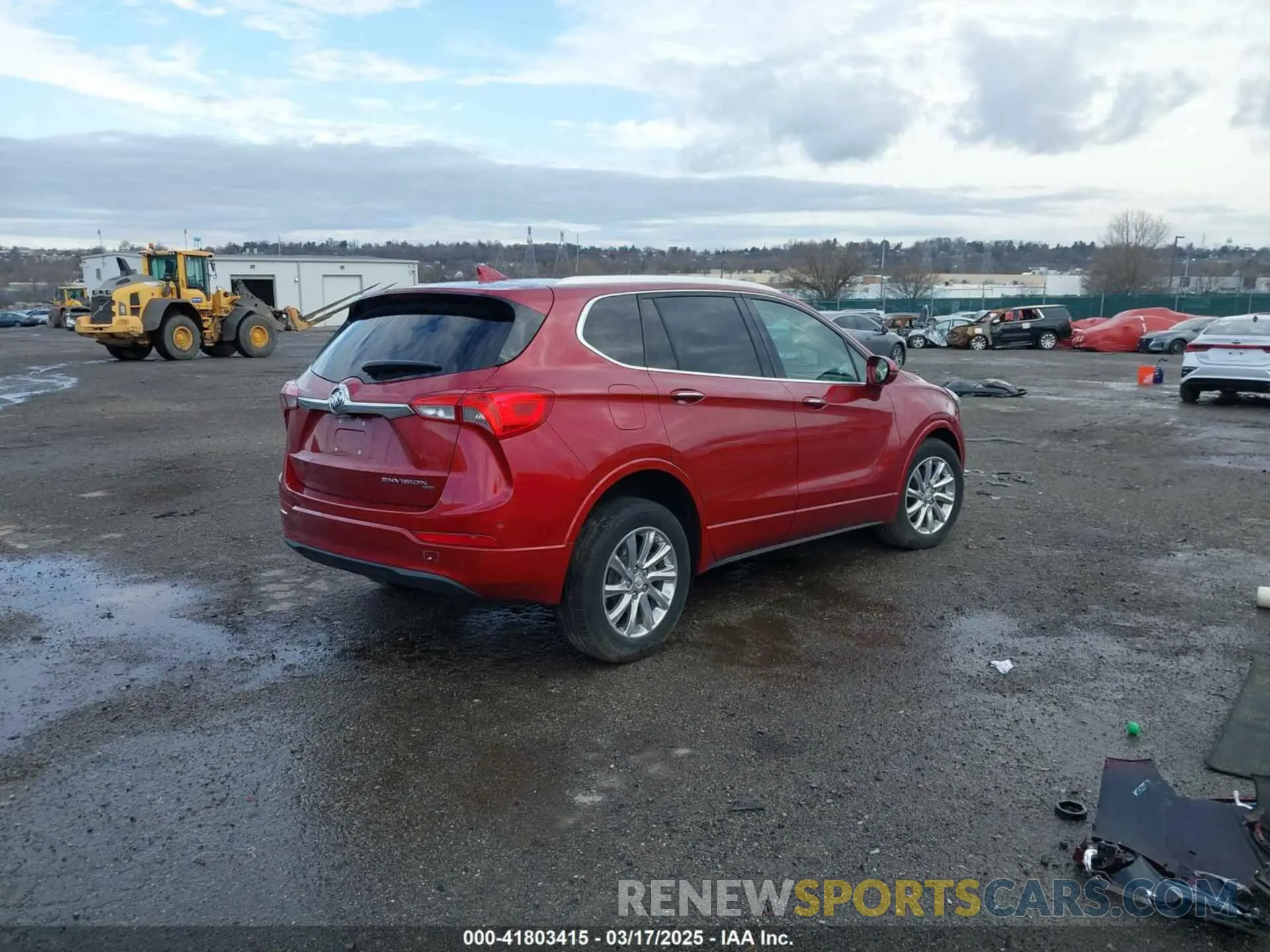 4 Photograph of a damaged car LRBFX2SA0KD125646 BUICK ENVISION 2019