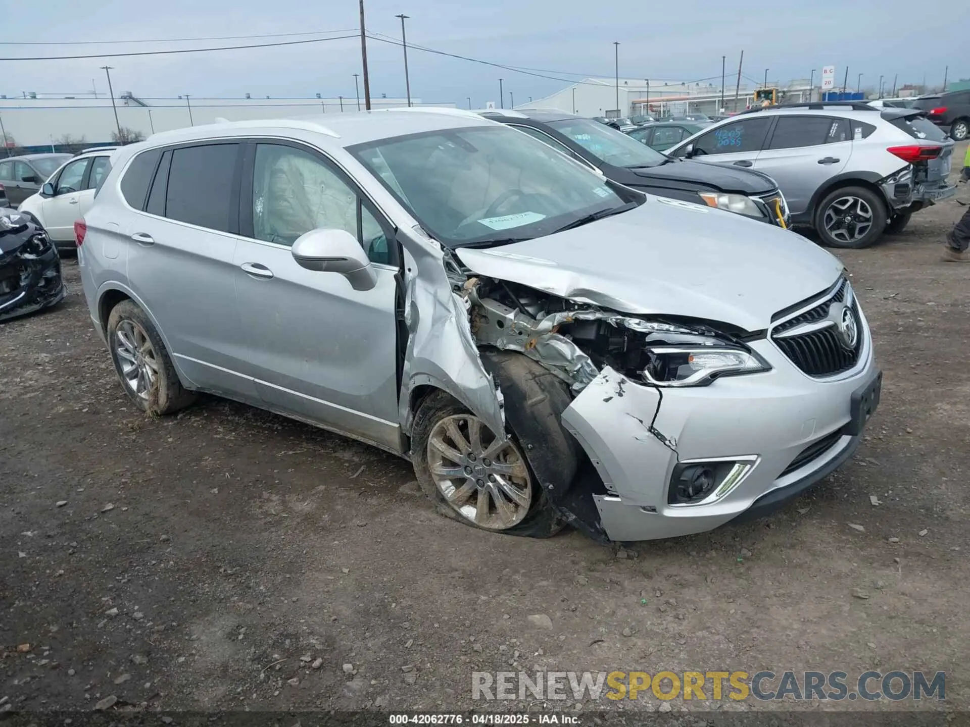 1 Photograph of a damaged car LRBFX2SA2KD005461 BUICK ENVISION 2019