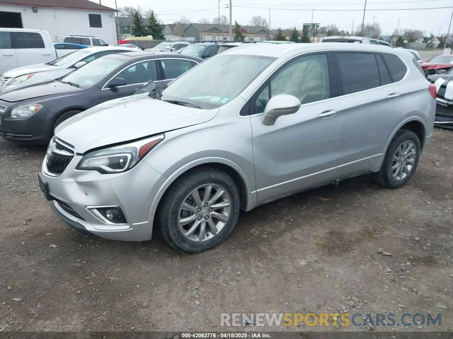 2 Photograph of a damaged car LRBFX2SA2KD005461 BUICK ENVISION 2019