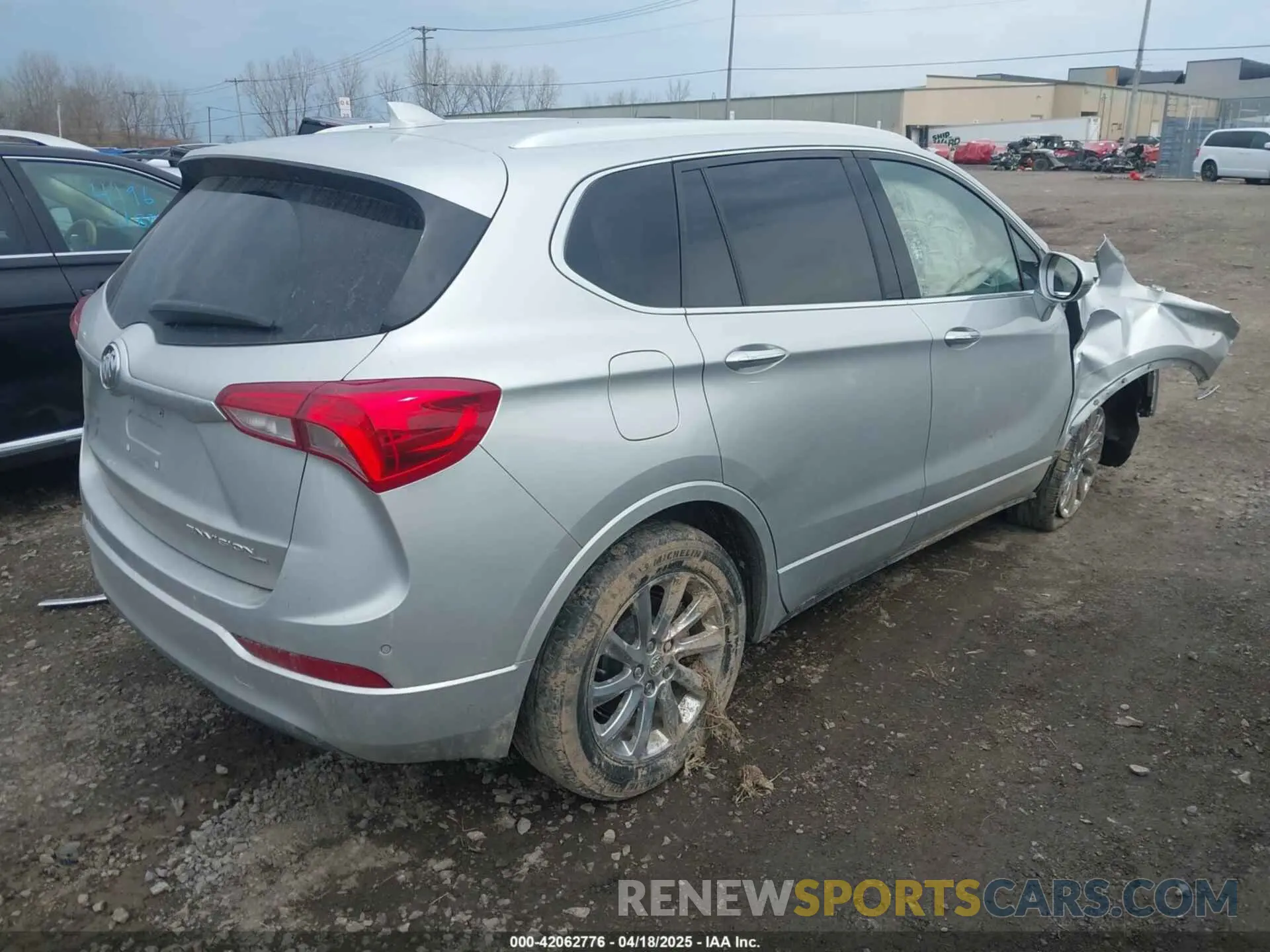 4 Photograph of a damaged car LRBFX2SA2KD005461 BUICK ENVISION 2019
