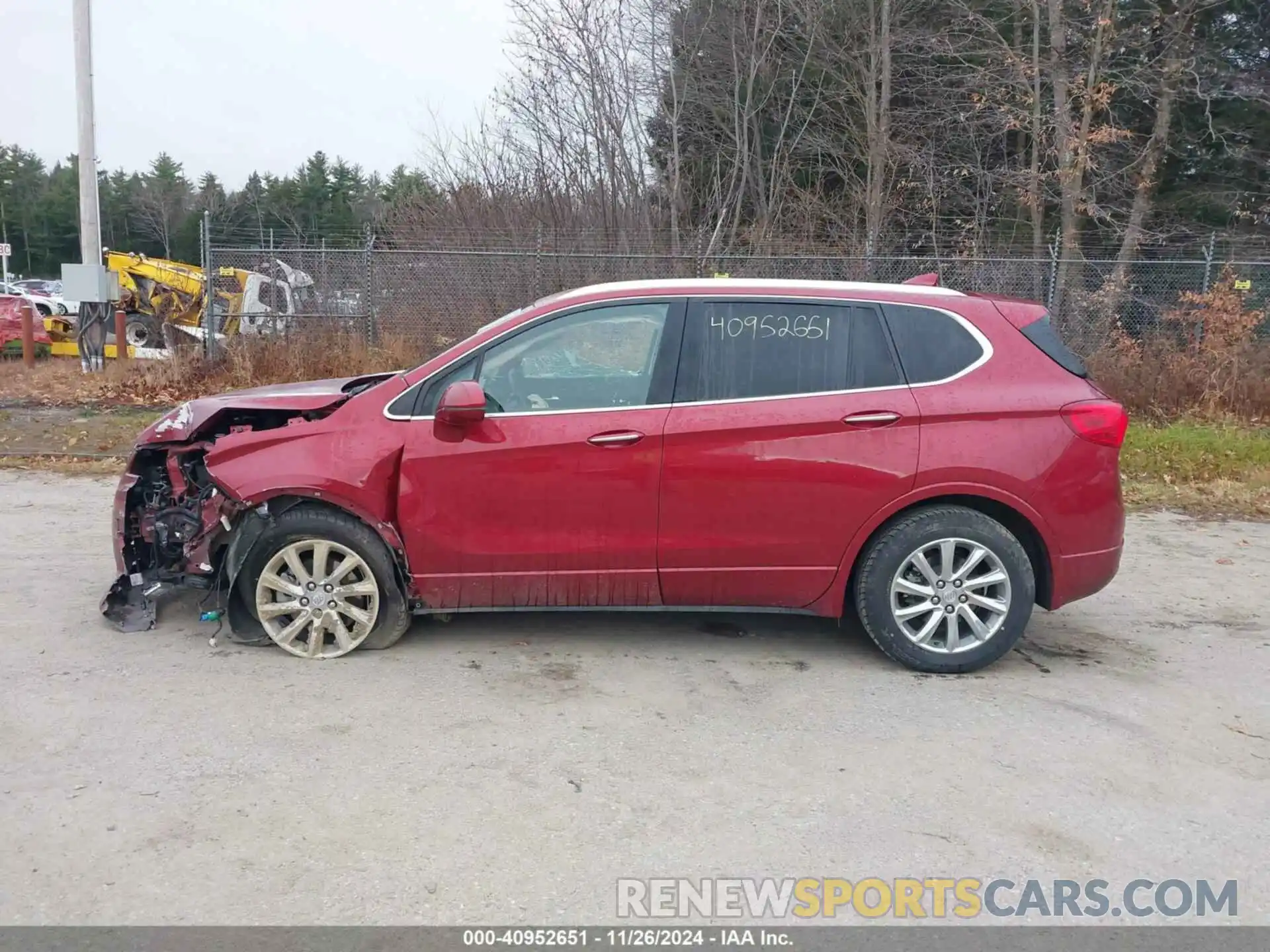 13 Photograph of a damaged car LRBFX2SA3KD042082 BUICK ENVISION 2019