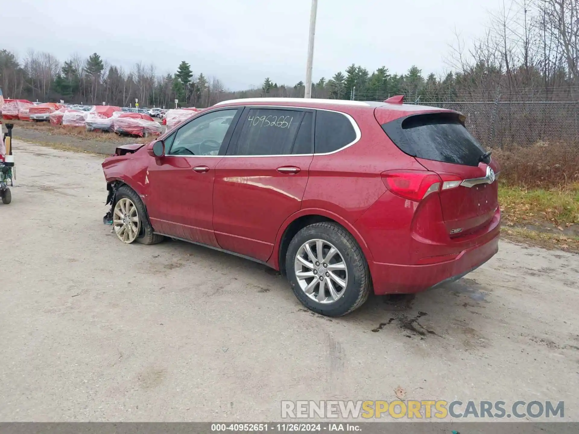 3 Photograph of a damaged car LRBFX2SA3KD042082 BUICK ENVISION 2019