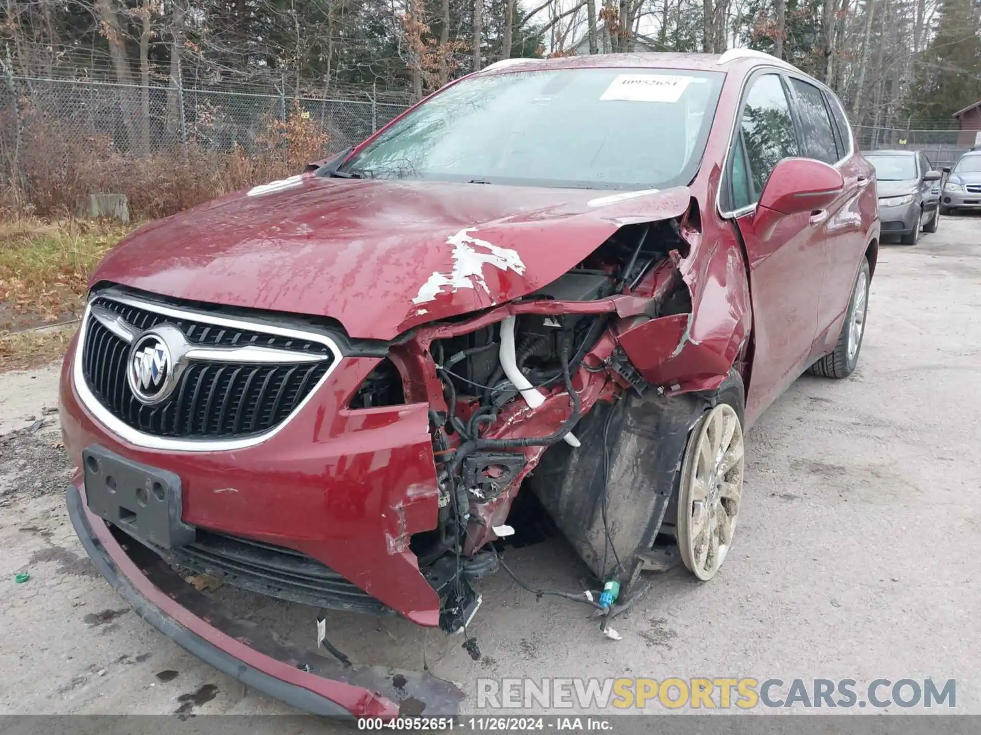 6 Photograph of a damaged car LRBFX2SA3KD042082 BUICK ENVISION 2019