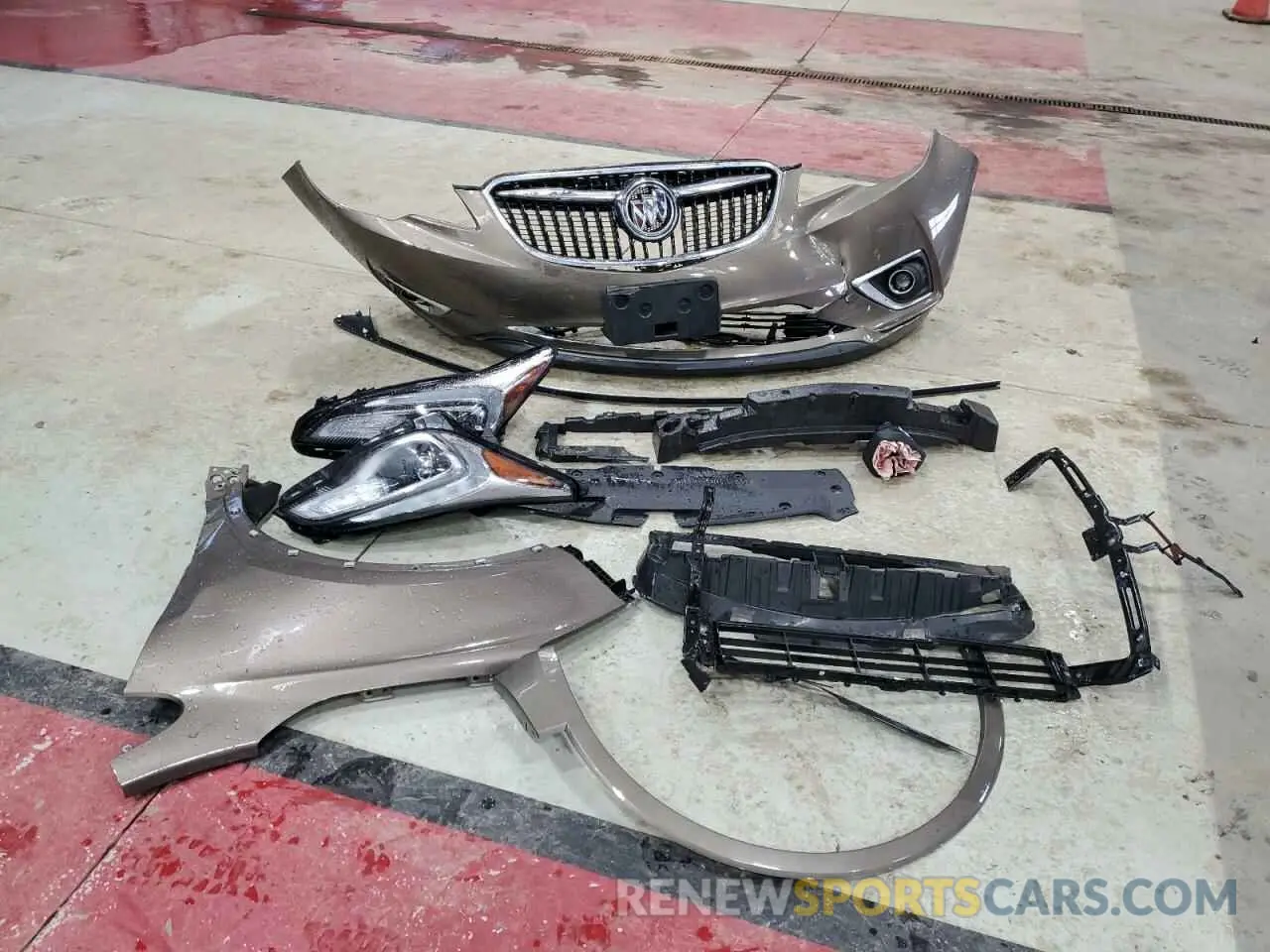 13 Photograph of a damaged car LRBFX2SA3KD125625 BUICK ENVISION 2019
