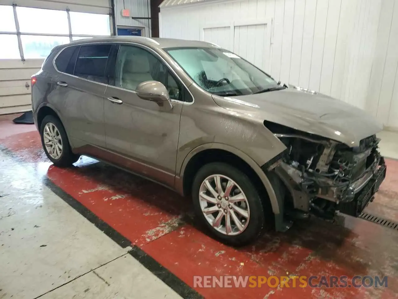 4 Photograph of a damaged car LRBFX2SA3KD125625 BUICK ENVISION 2019