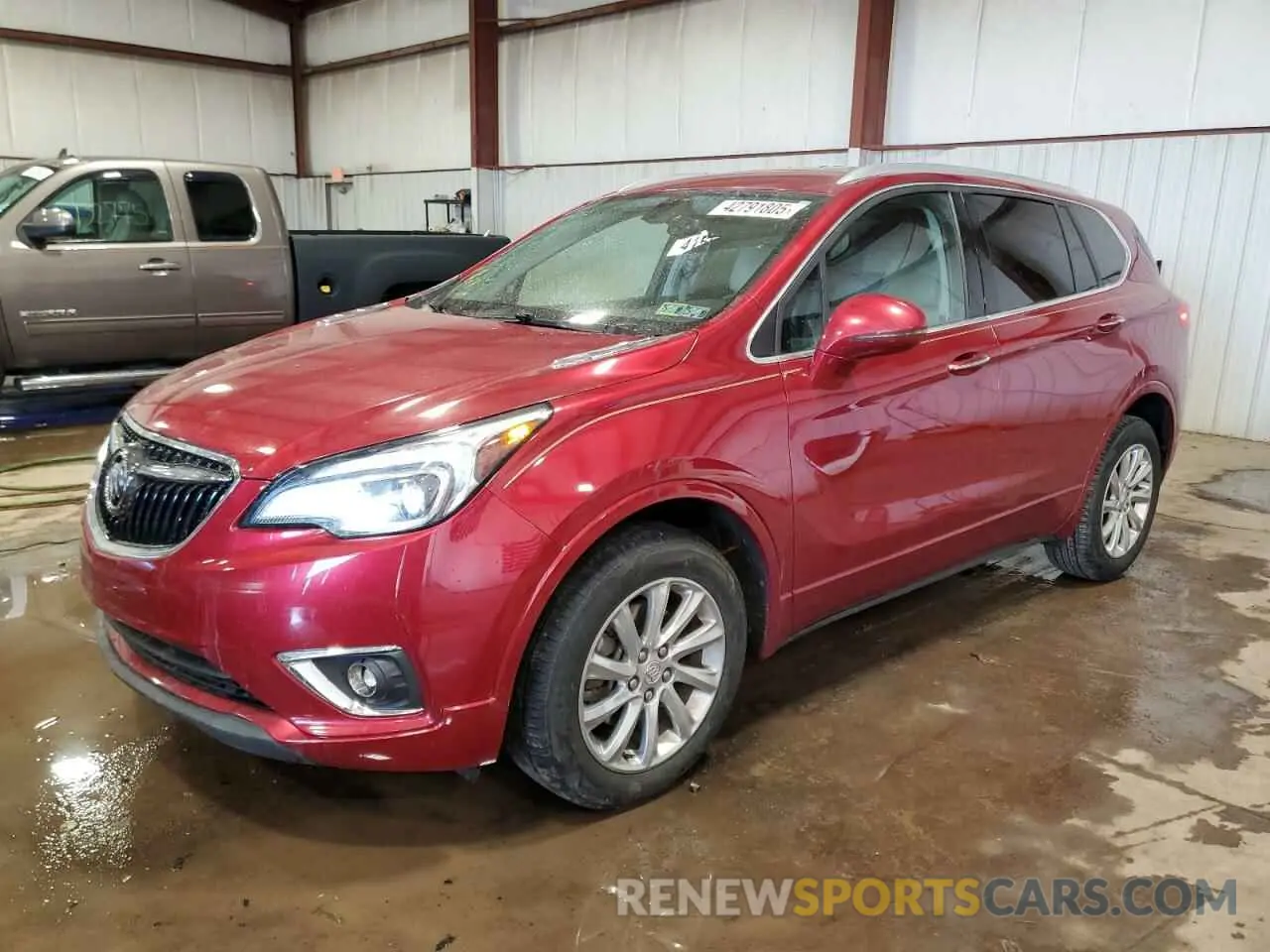 1 Photograph of a damaged car LRBFX2SA4KD006451 BUICK ENVISION 2019