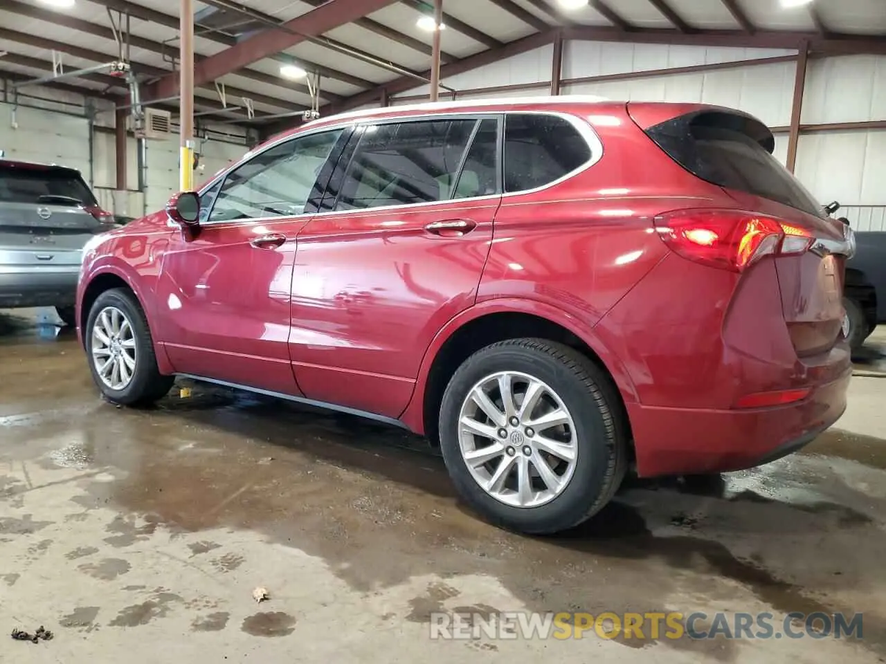 2 Photograph of a damaged car LRBFX2SA4KD006451 BUICK ENVISION 2019