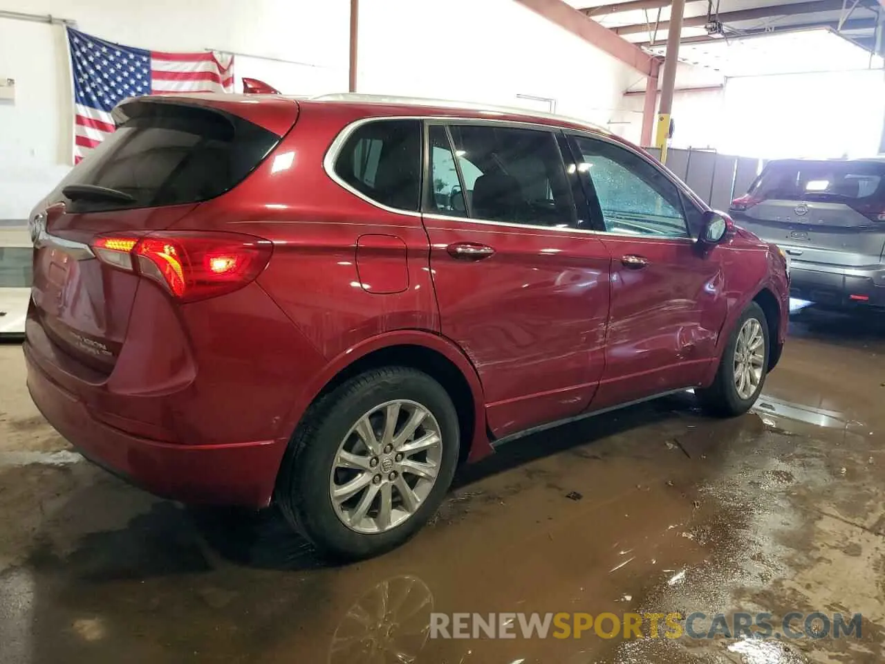 3 Photograph of a damaged car LRBFX2SA4KD006451 BUICK ENVISION 2019