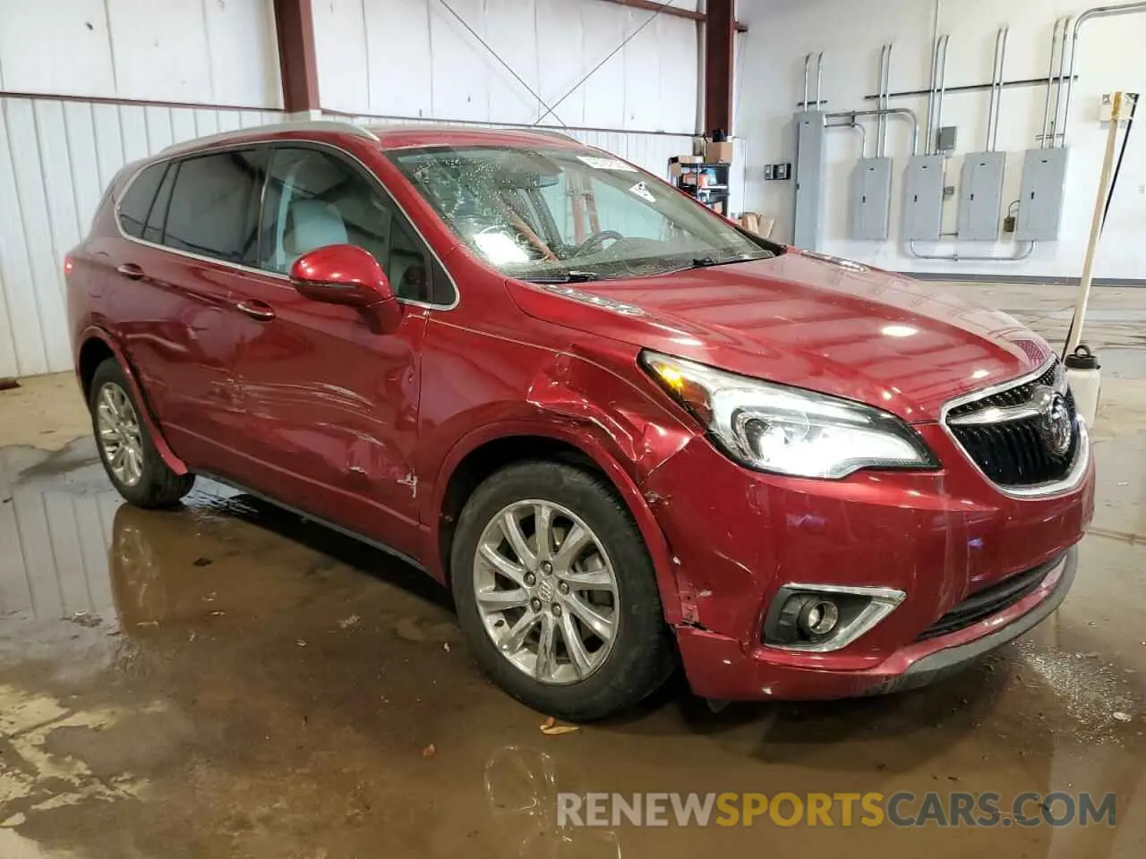 4 Photograph of a damaged car LRBFX2SA4KD006451 BUICK ENVISION 2019