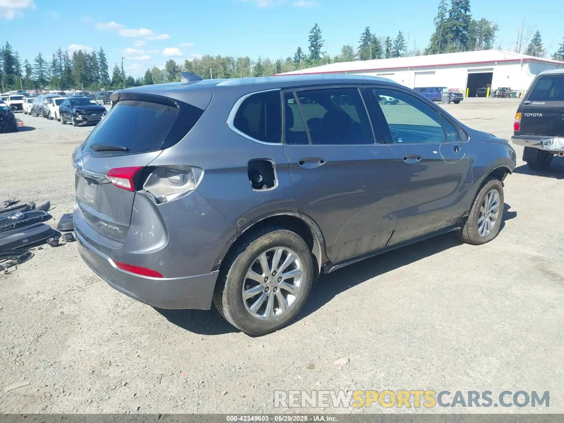 4 Photograph of a damaged car LRBFX2SA5KD003557 BUICK ENVISION 2019