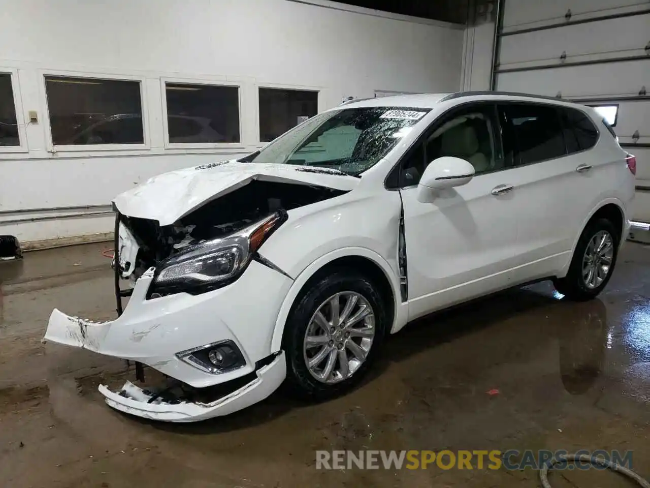 1 Photograph of a damaged car LRBFX2SA7KD107838 BUICK ENVISION 2019