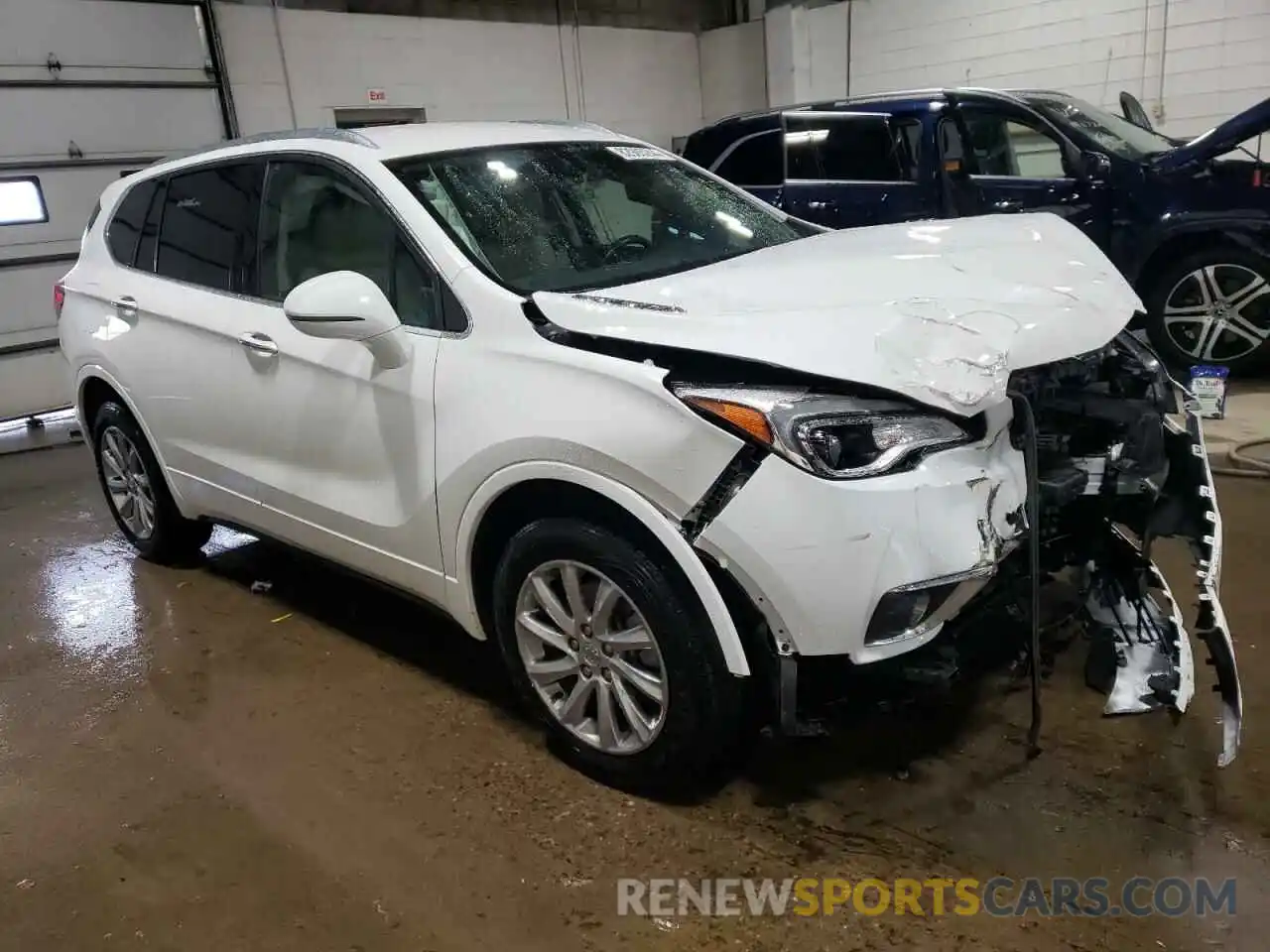 4 Photograph of a damaged car LRBFX2SA7KD107838 BUICK ENVISION 2019