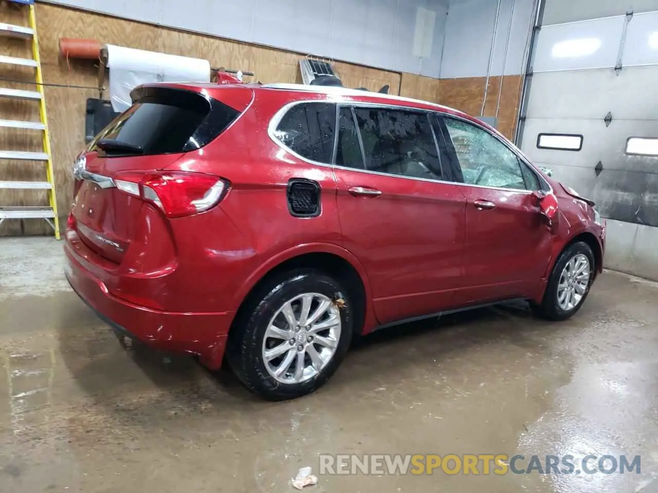 3 Photograph of a damaged car LRBFX2SA9KD105931 BUICK ENVISION 2019