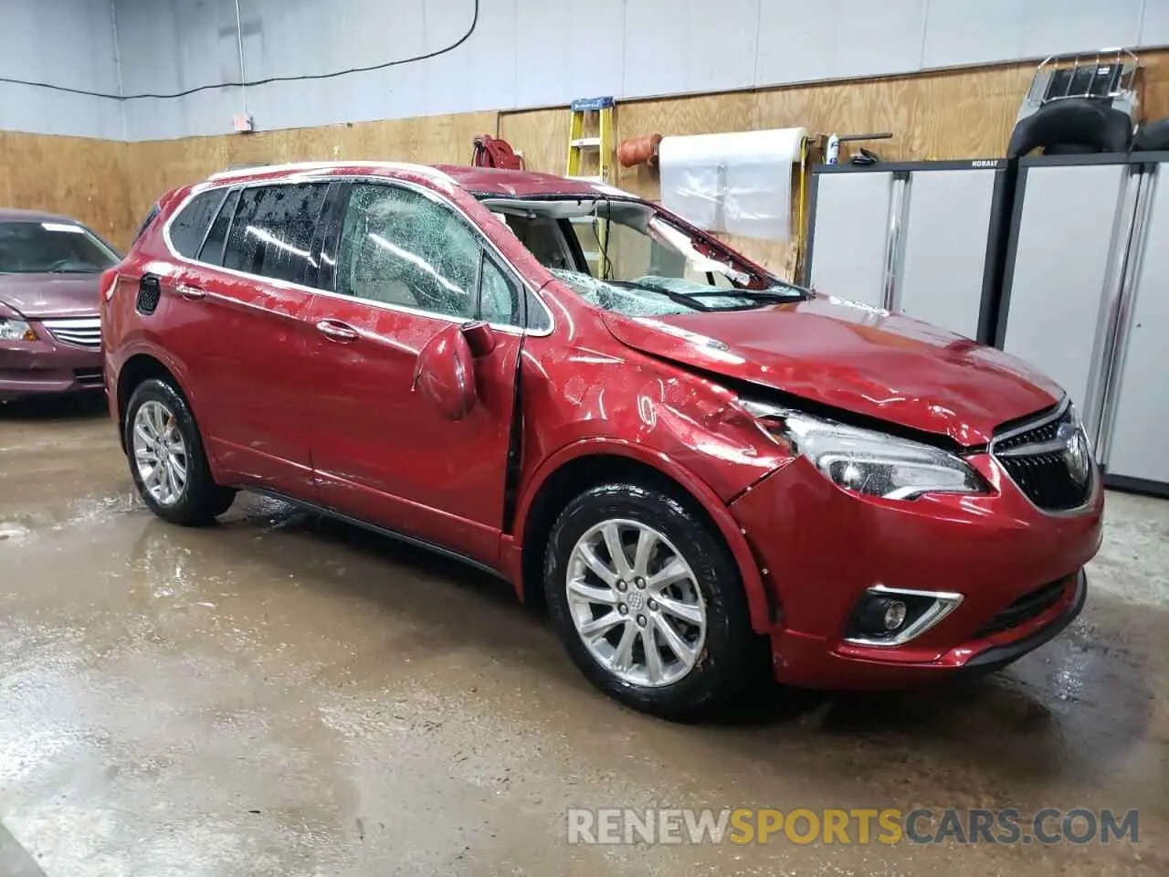 4 Photograph of a damaged car LRBFX2SA9KD105931 BUICK ENVISION 2019