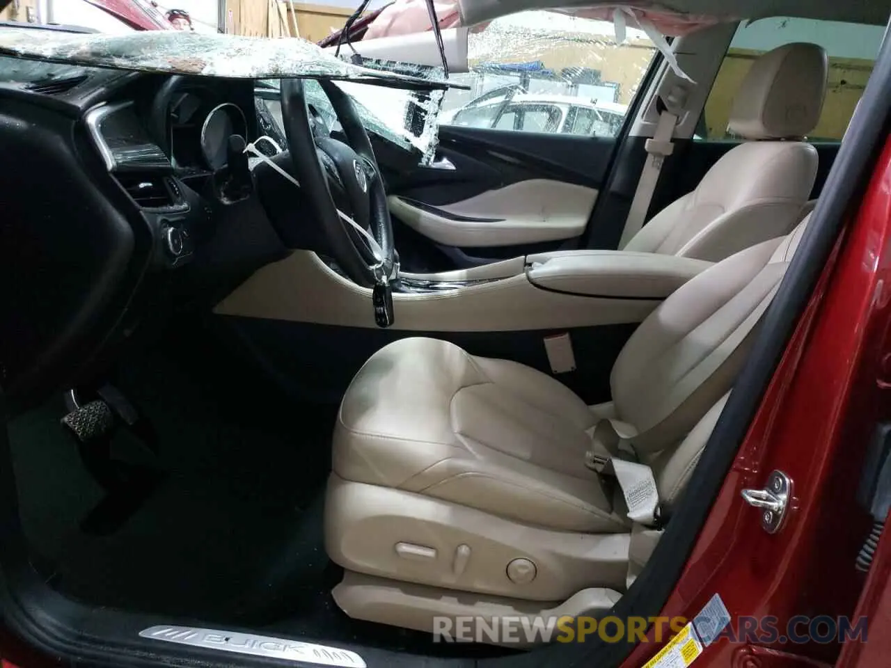7 Photograph of a damaged car LRBFX2SA9KD105931 BUICK ENVISION 2019
